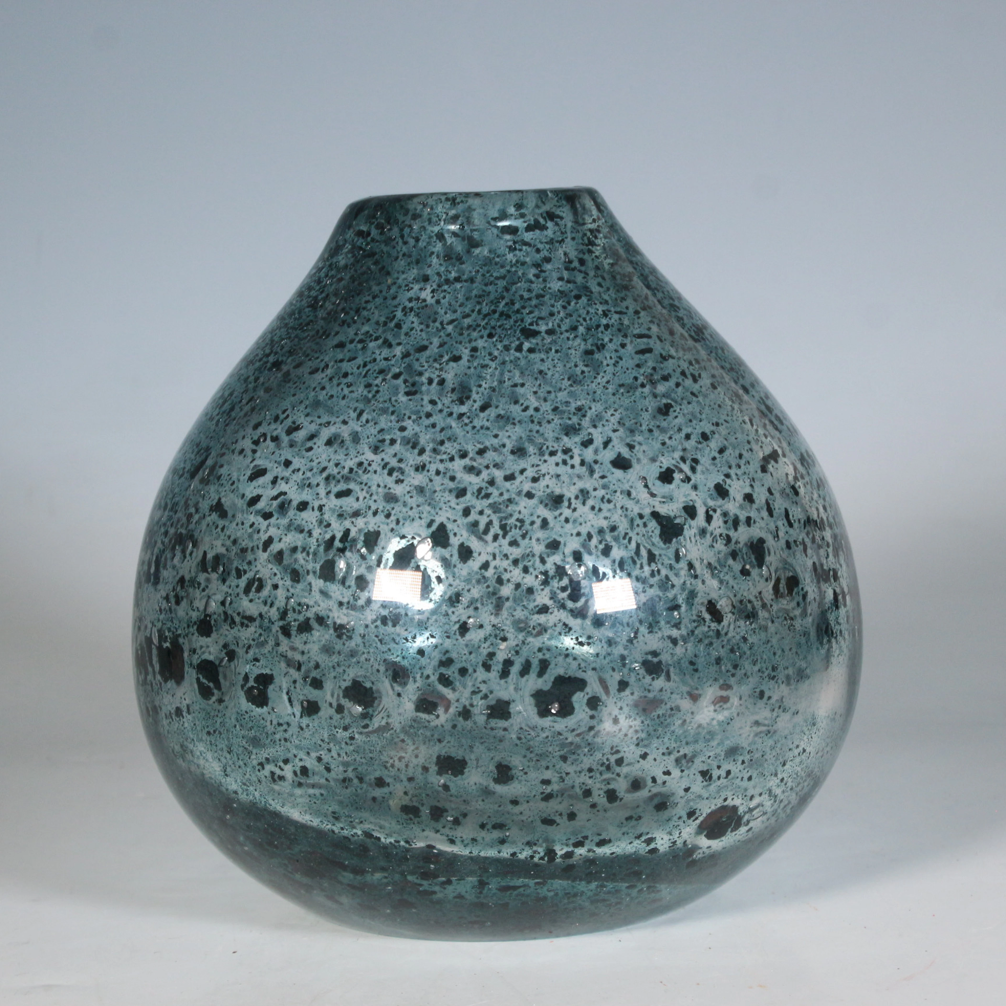 Mid-Century Glasvase der 1970er.
