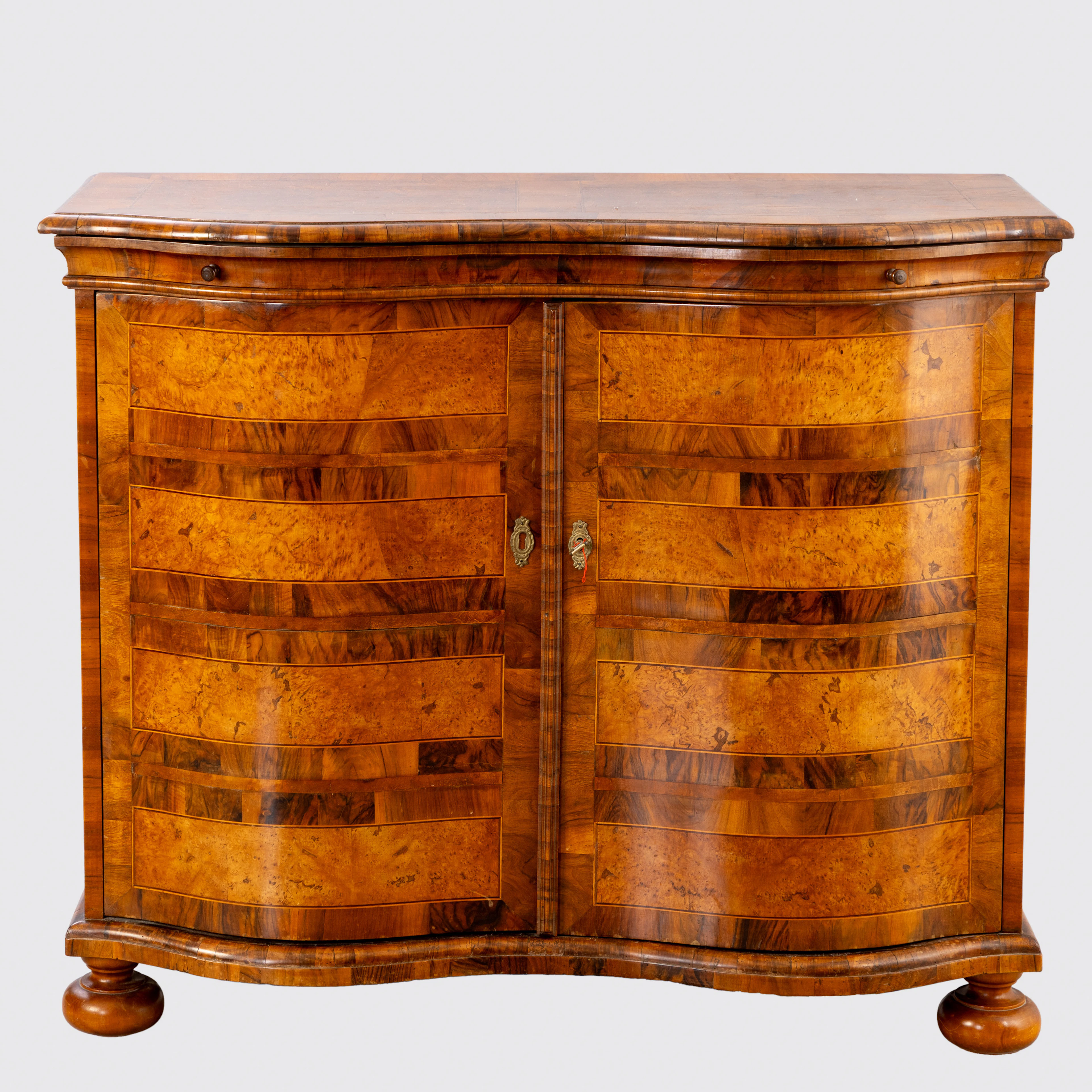 Barock-Halbschrank, Deutschland, 2. Hälfte 18. Jh.