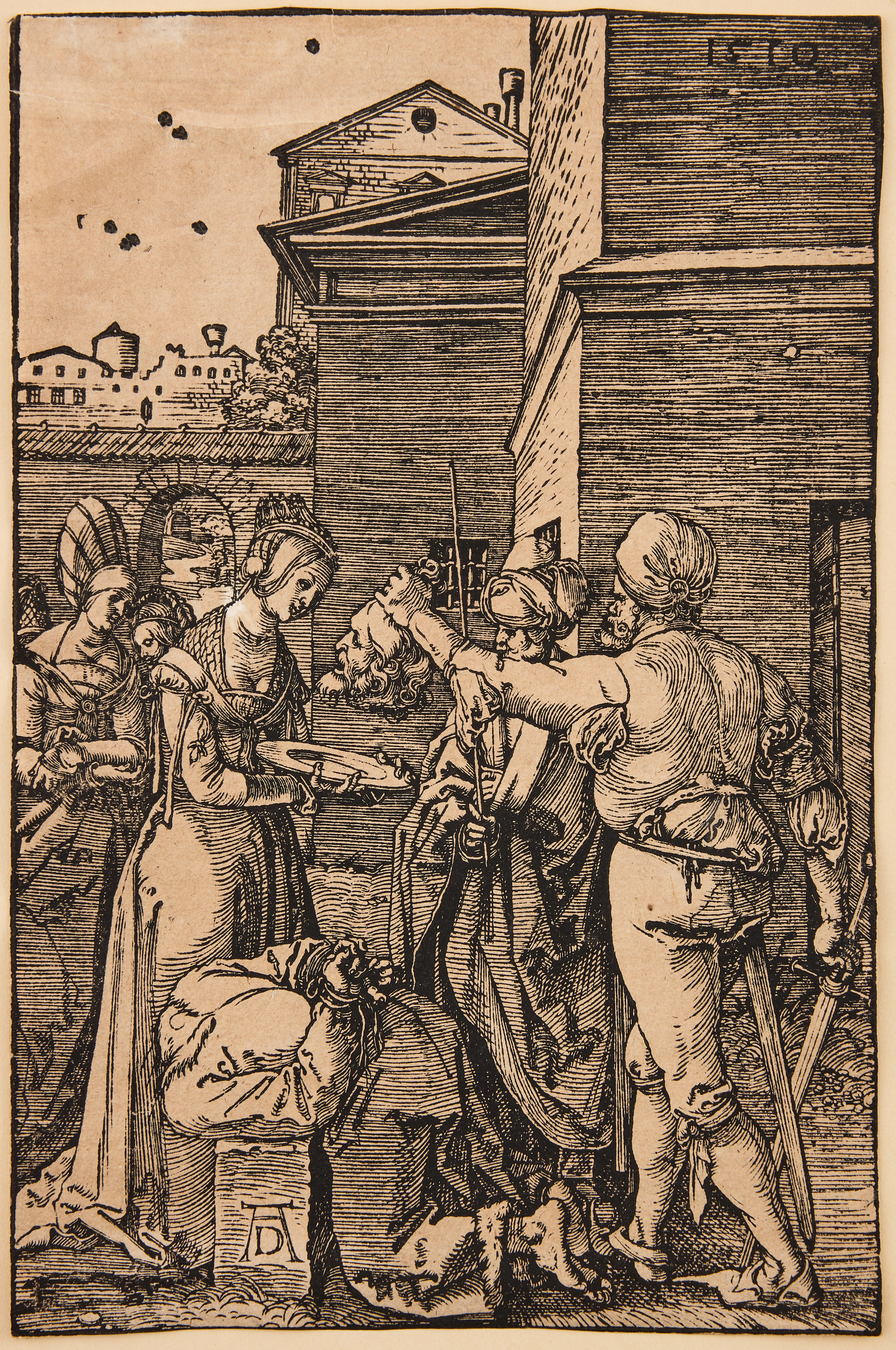 ALBRECHT DÜRER (GERMANY 1471-1528). "The Decapitation of St. John the Baptist".