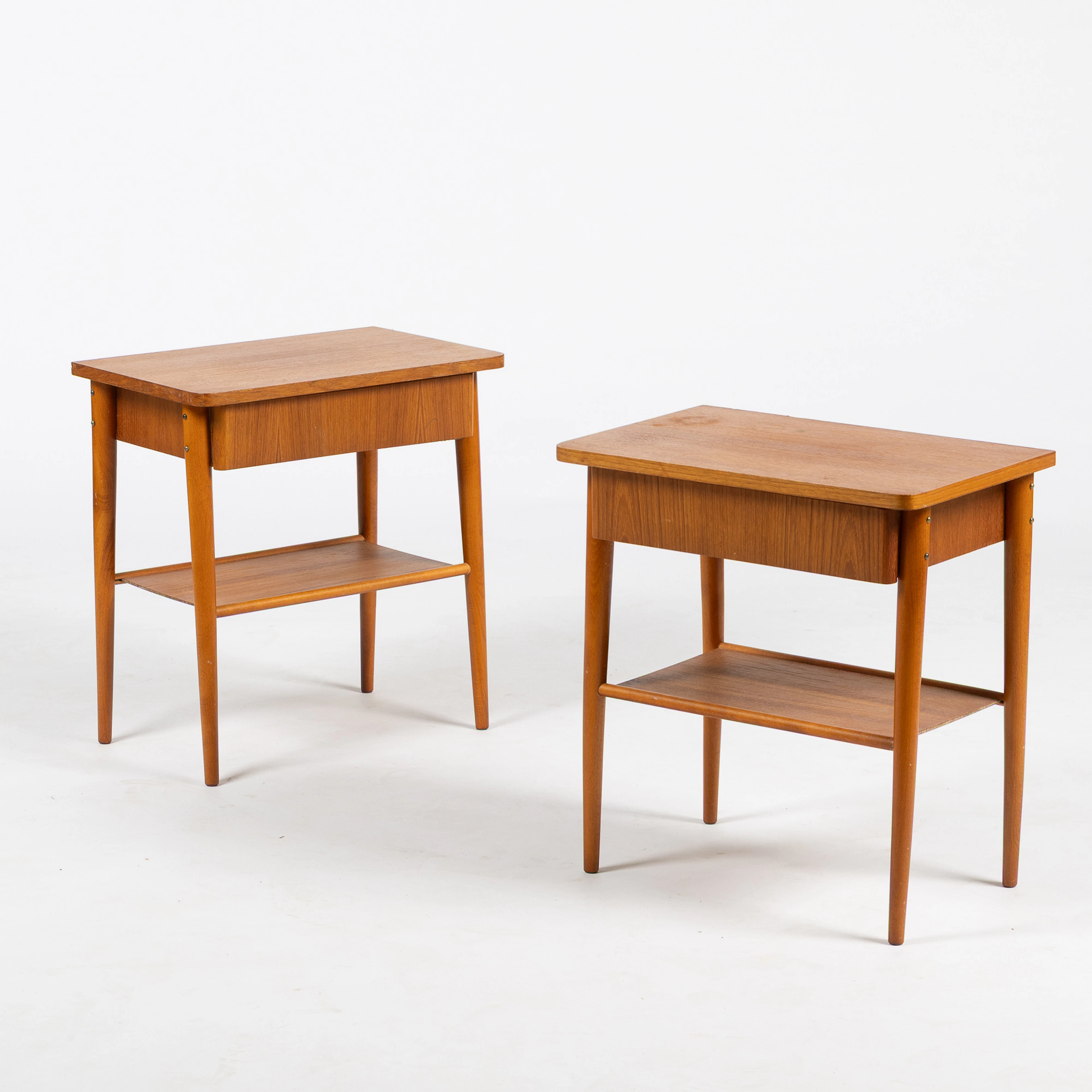 SÄNGBORD, ett par, teak, 1960-tal.