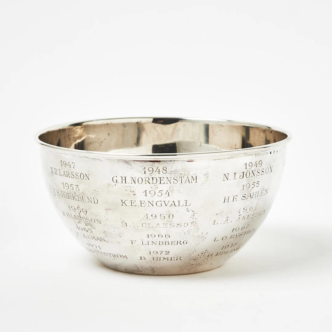 SKÅL, silver, CG Hallberg.