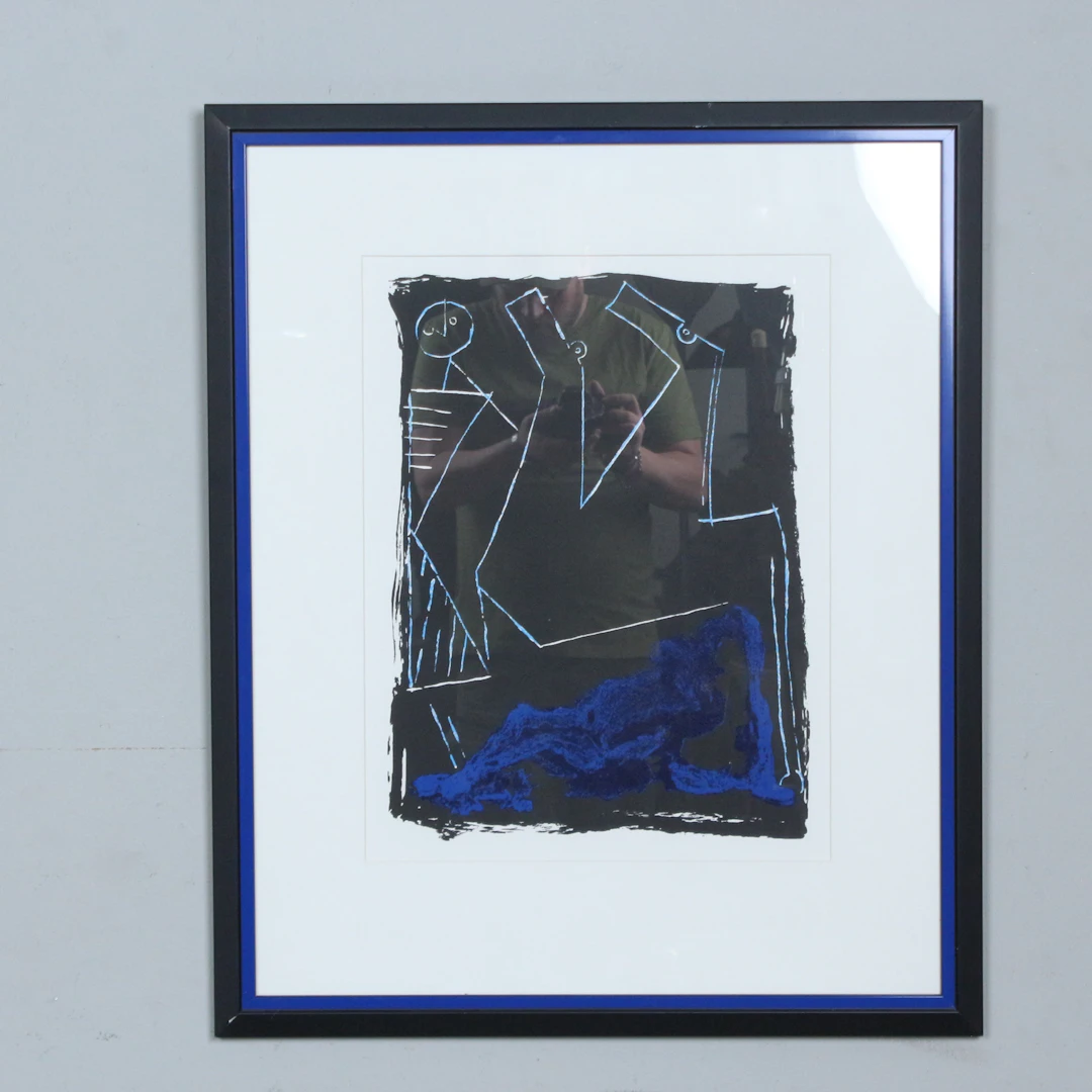 MARINO MARINI (1901-1980). NACH. Druck, '' Mottutino '' , gerahmt.