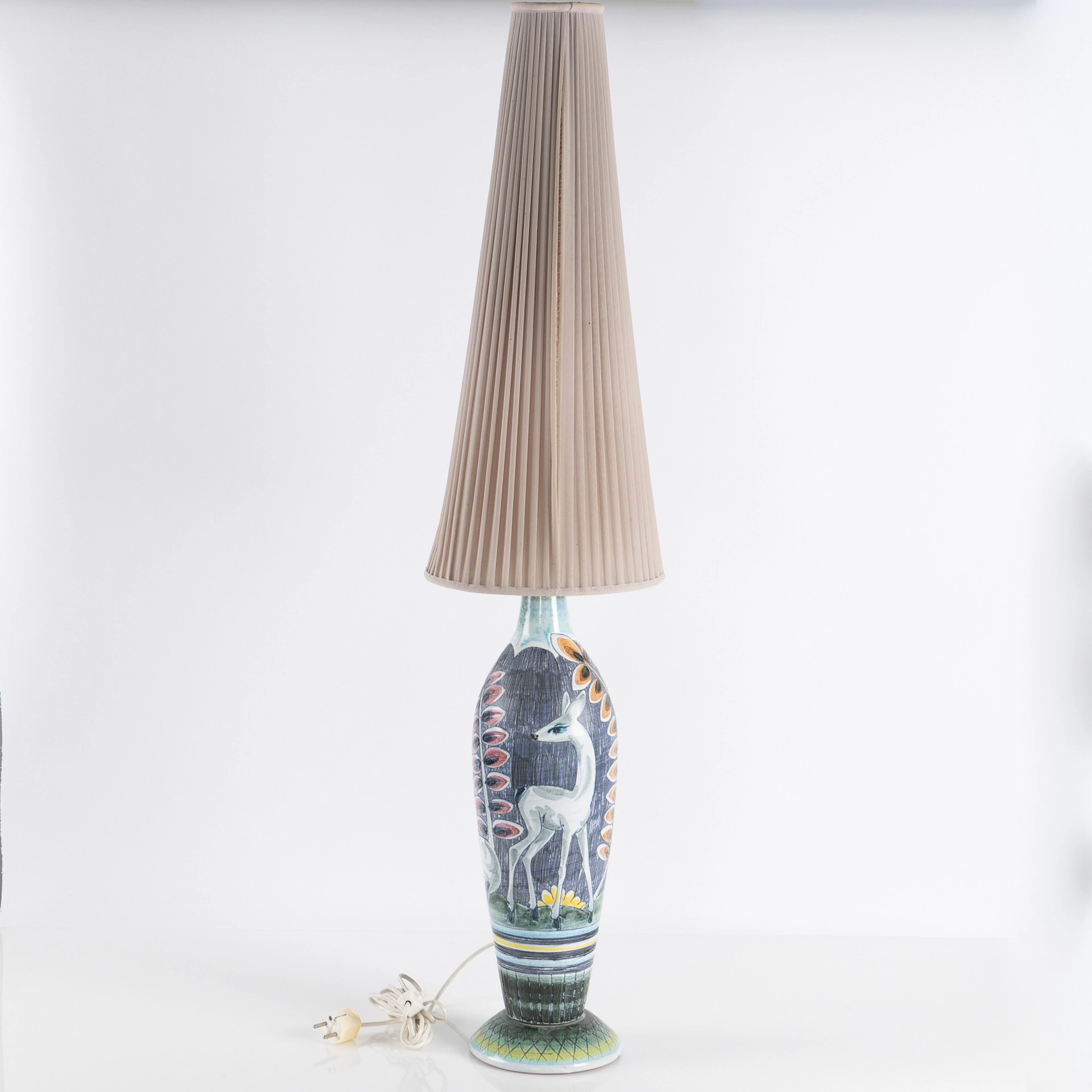 GOLVLAMPA, Tilgmans keramik, 1900-talets andra hälft.