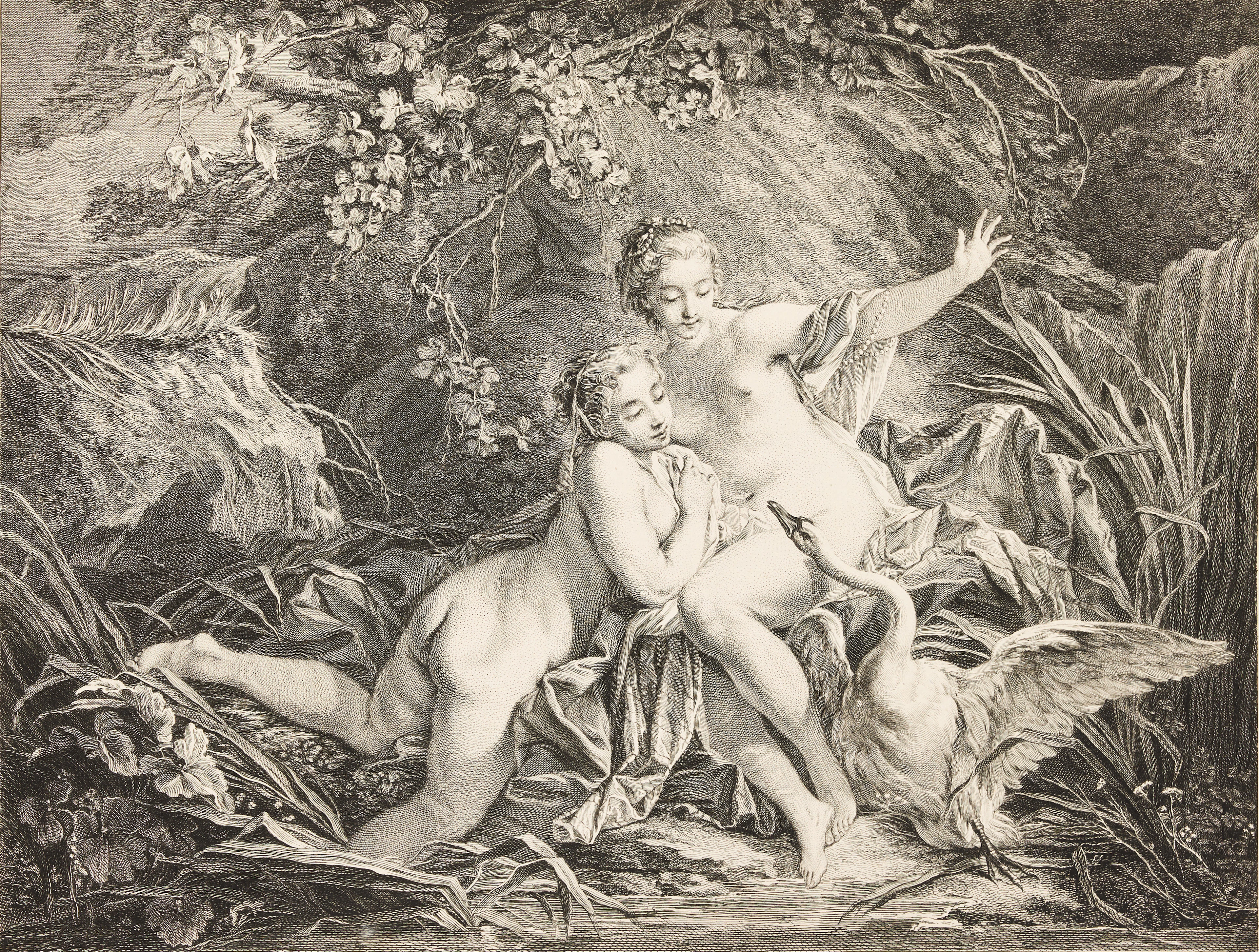 WILLIAM WYNNE RYLAND ENGLAND 1733-1783. AFTER FRANÇOIS BOUCHER (FRANCE