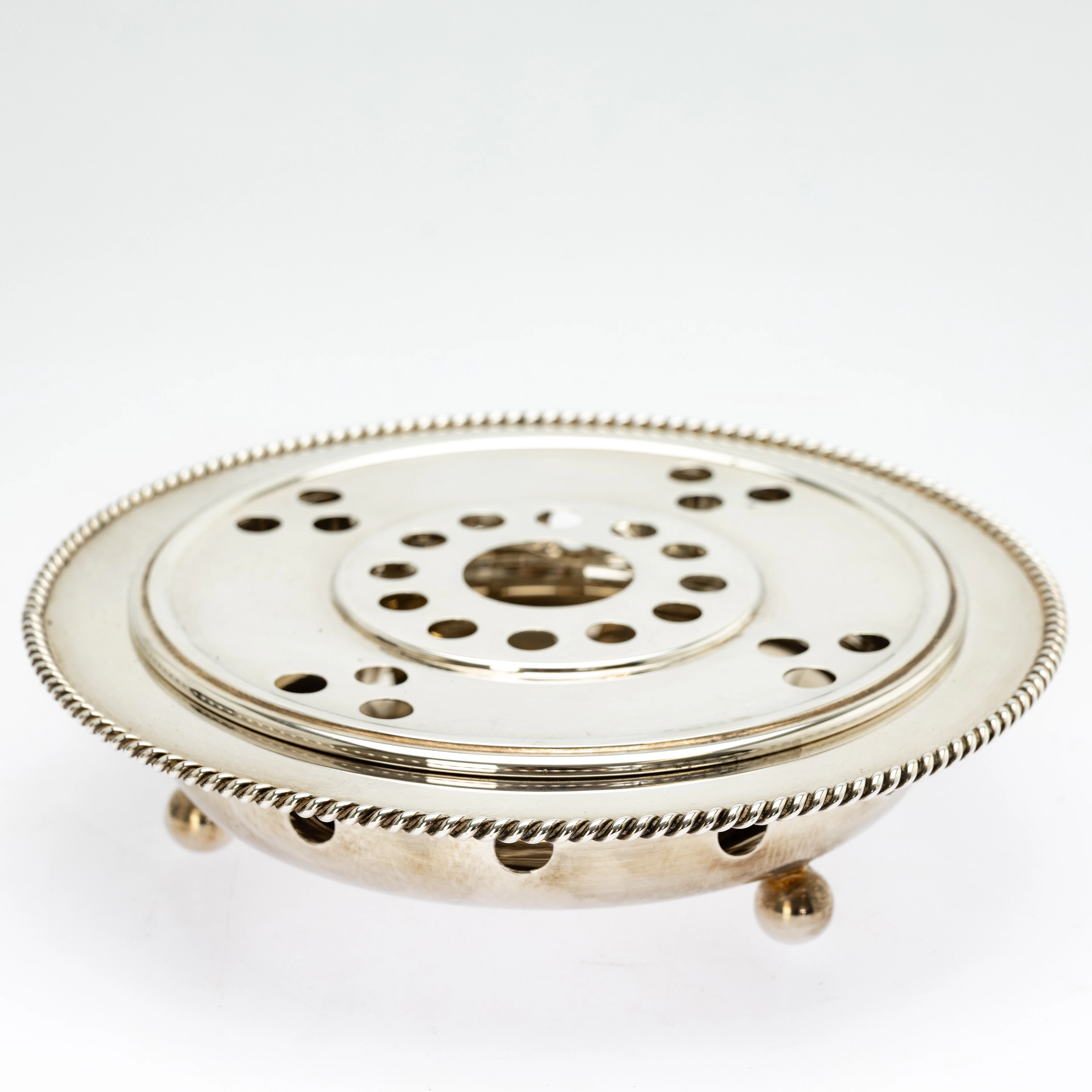 OTTO WOLTER. Rechaud, Sterling Silber, Schwäbisch Gmünd, 20. Jh.