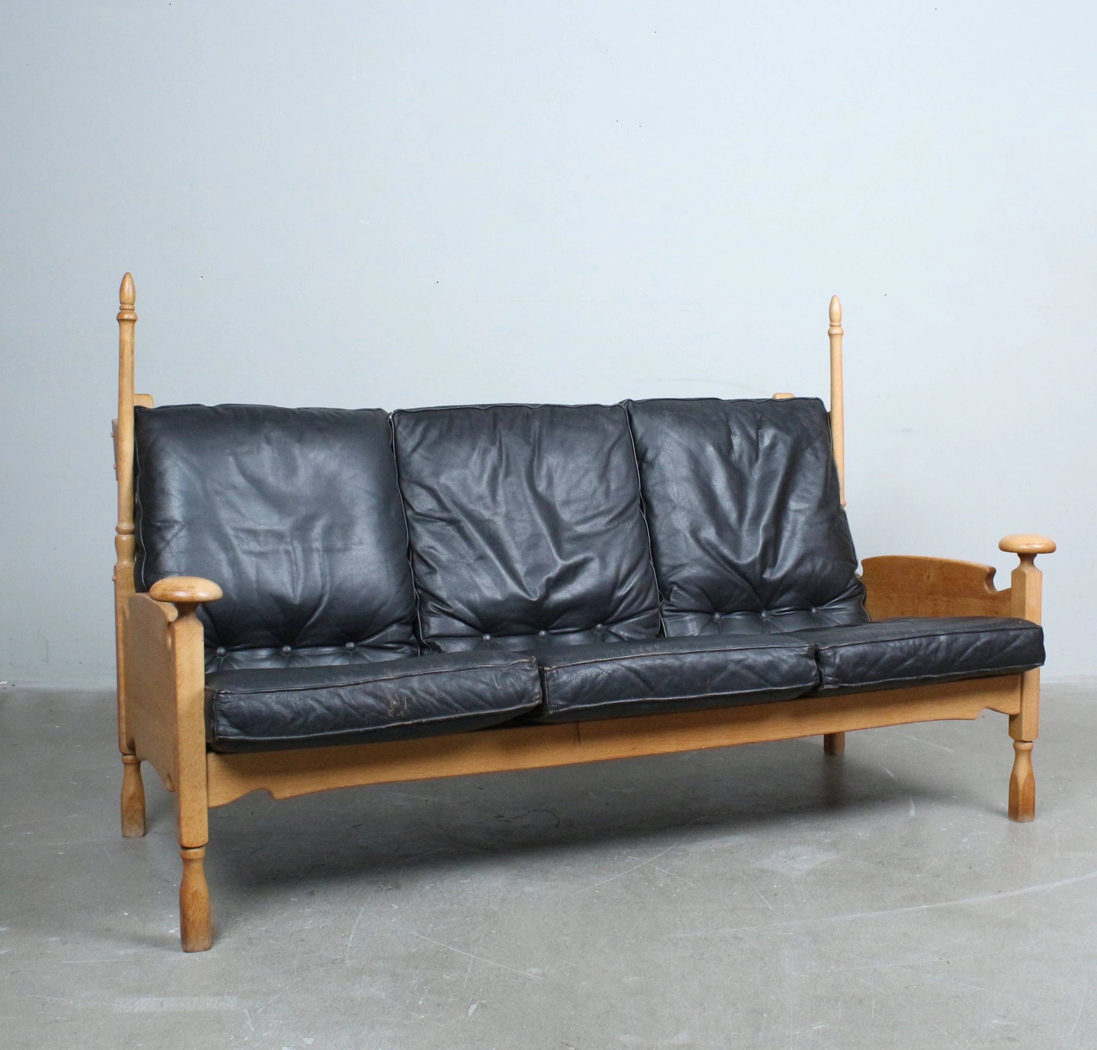 ABRAHAM SPRIJ. für Sprij Meubelen, Sofa / Dreisitzer, Modell 'Siegfried'