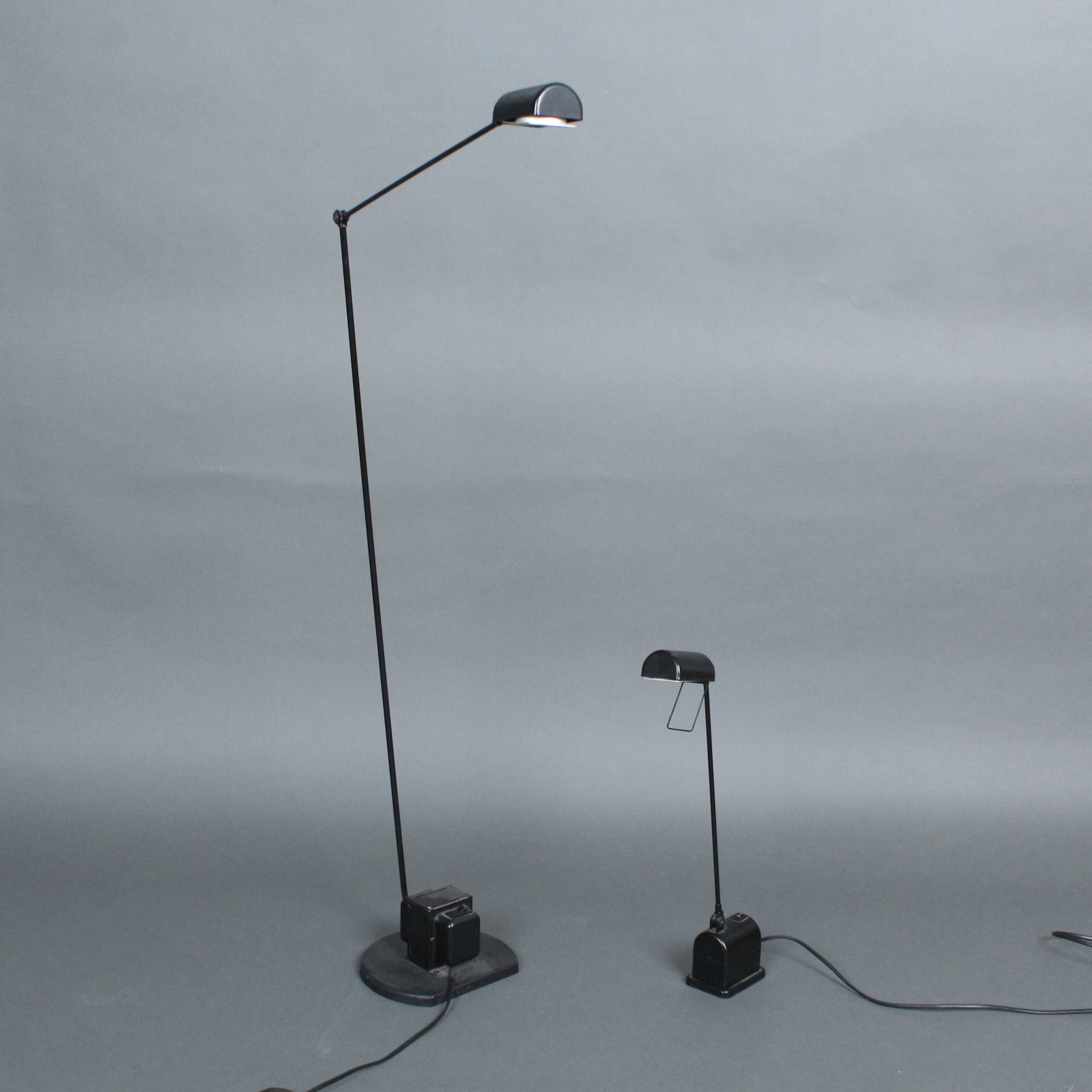 TOMMASO CIMINI. Stehleuchte und Tischlampe, Modell Daphine Terra für