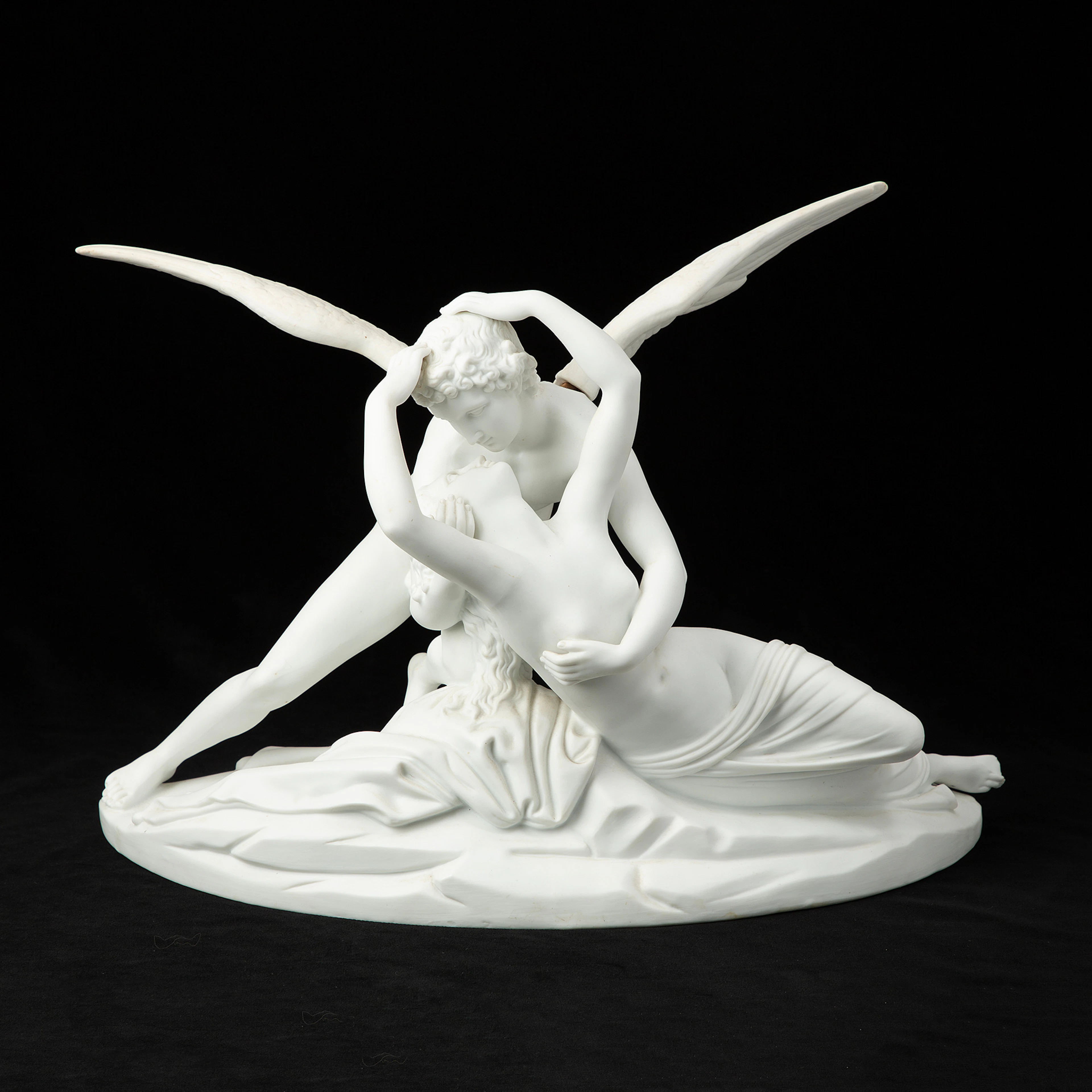 ANTONIO CANOVA (ITALIEN, 1757-1822). EFTER. Skulptur, "Amor och Psyke"