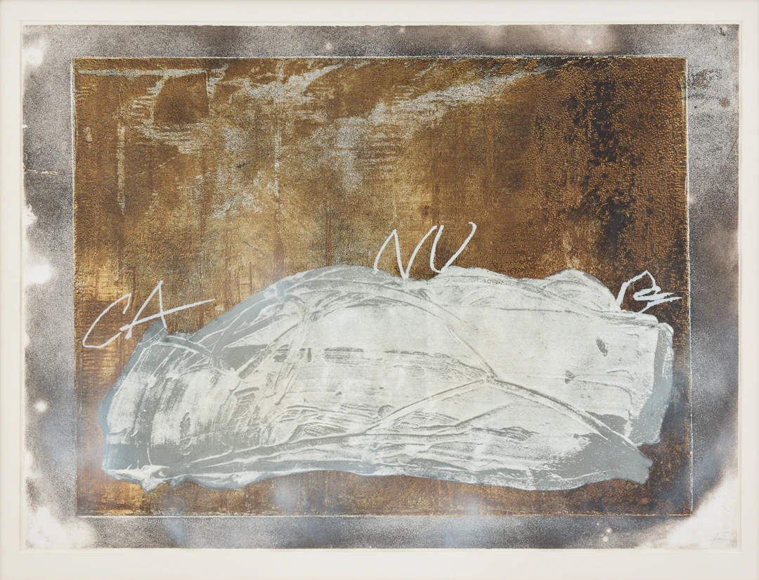 ANTONI TÀPIES. "Nu".