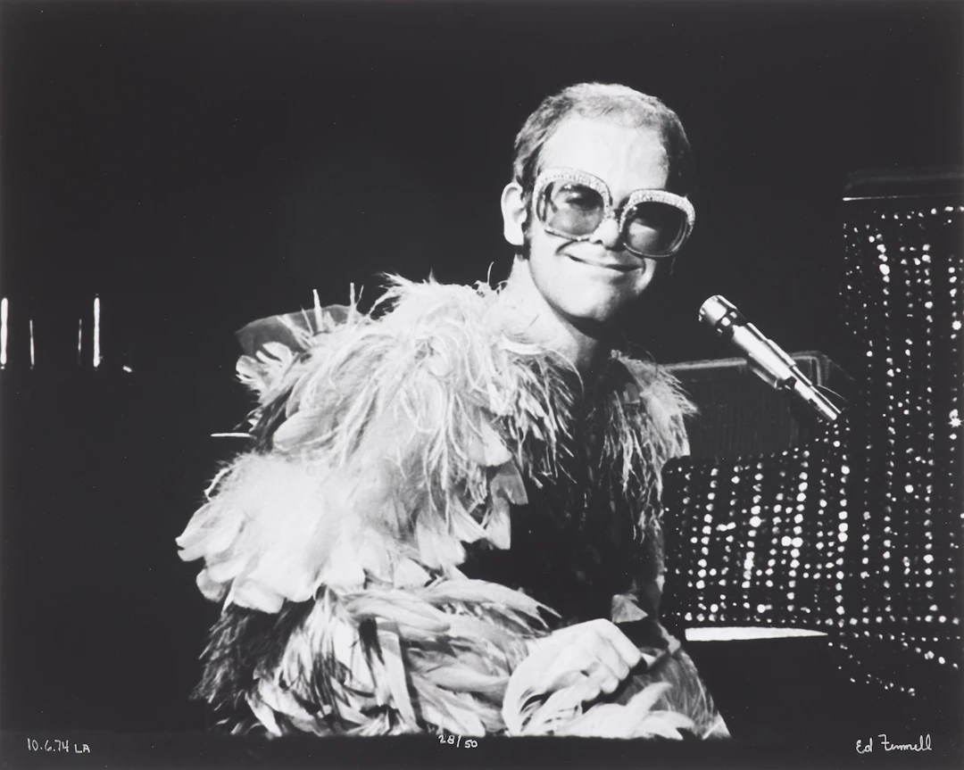 ED FINNELL (USA/SVERIGE, FÖDD 1956). Elton John, "Goodbye Yellowbrick