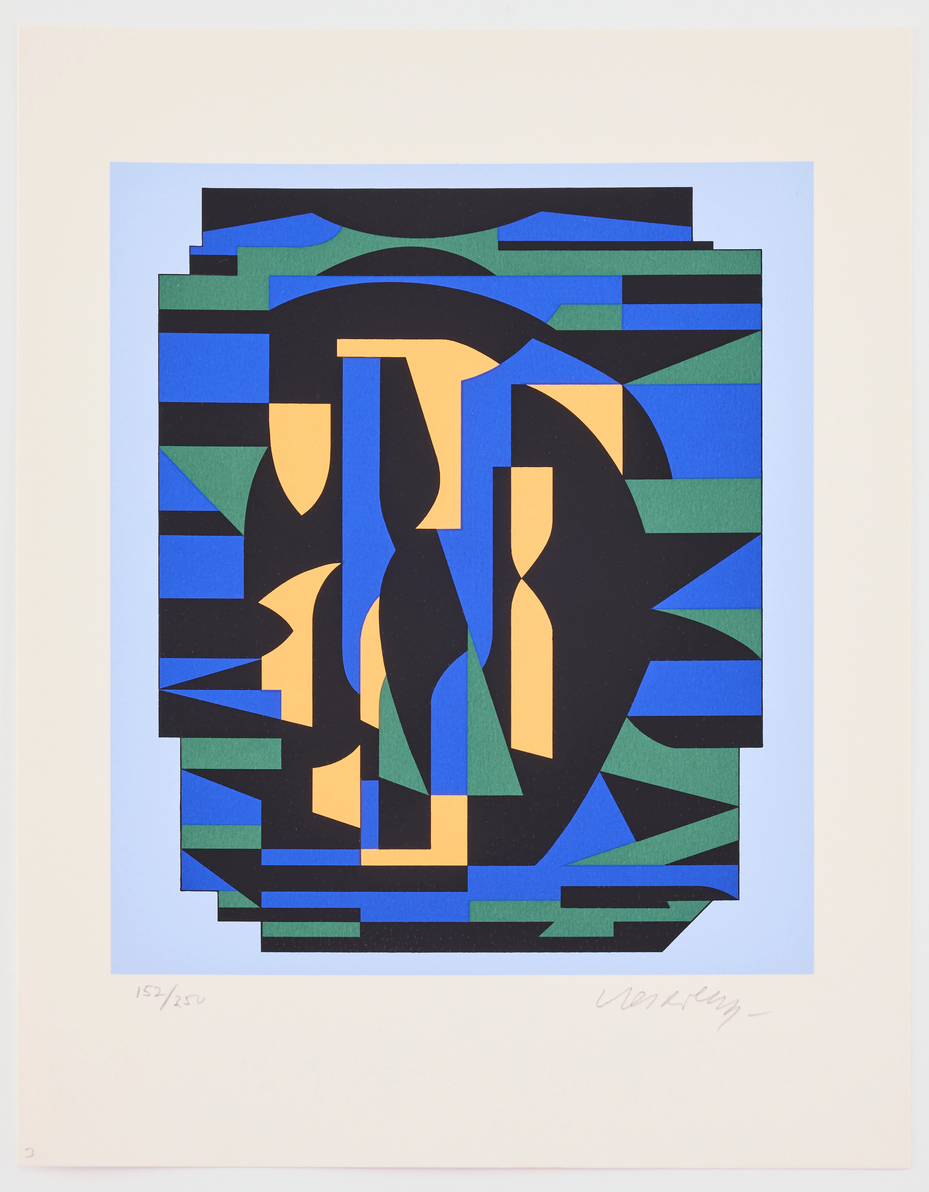VICTOR VASARELY. "ION".