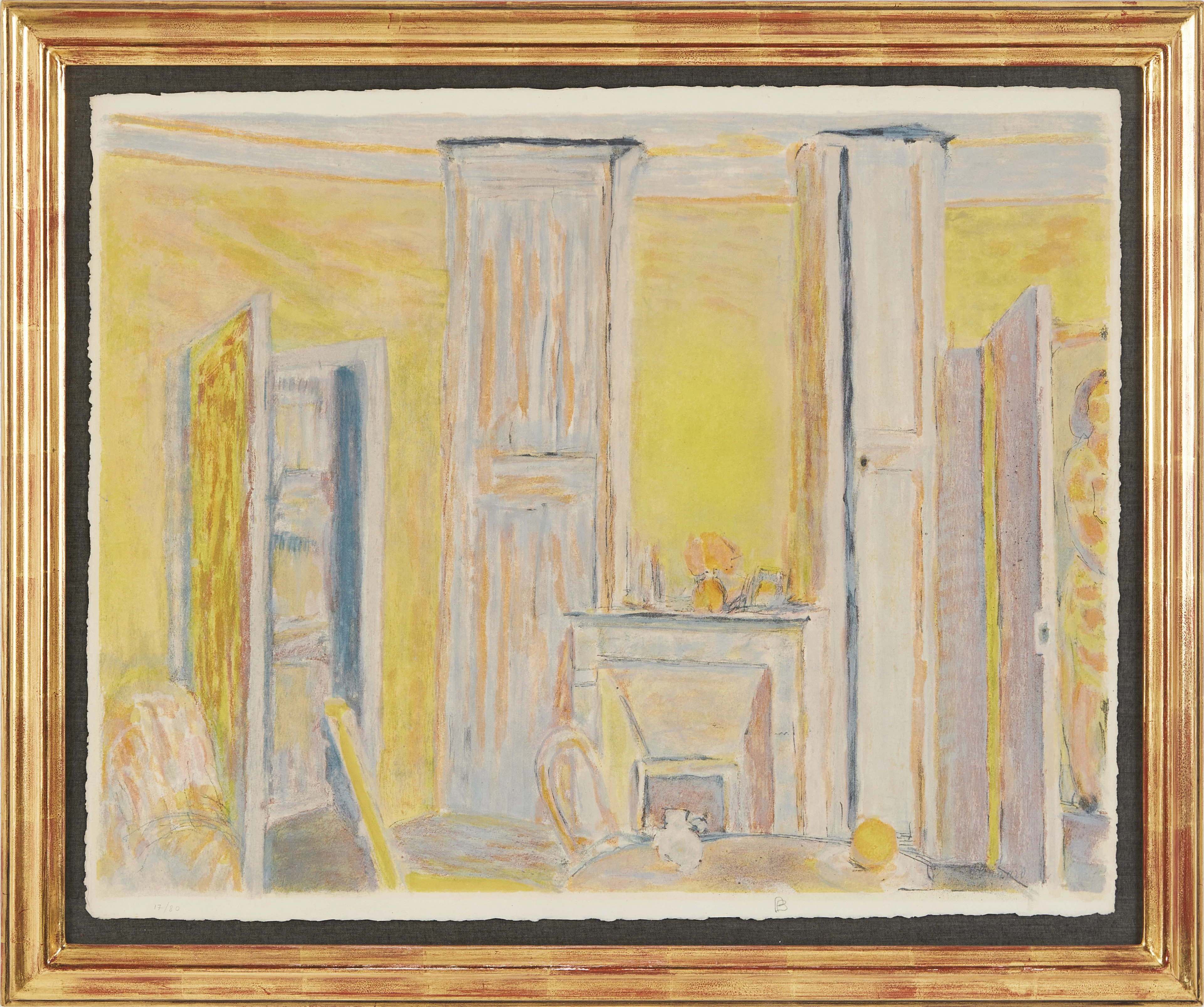 PIERRE BONNARD. efter. "La chambre jaune".