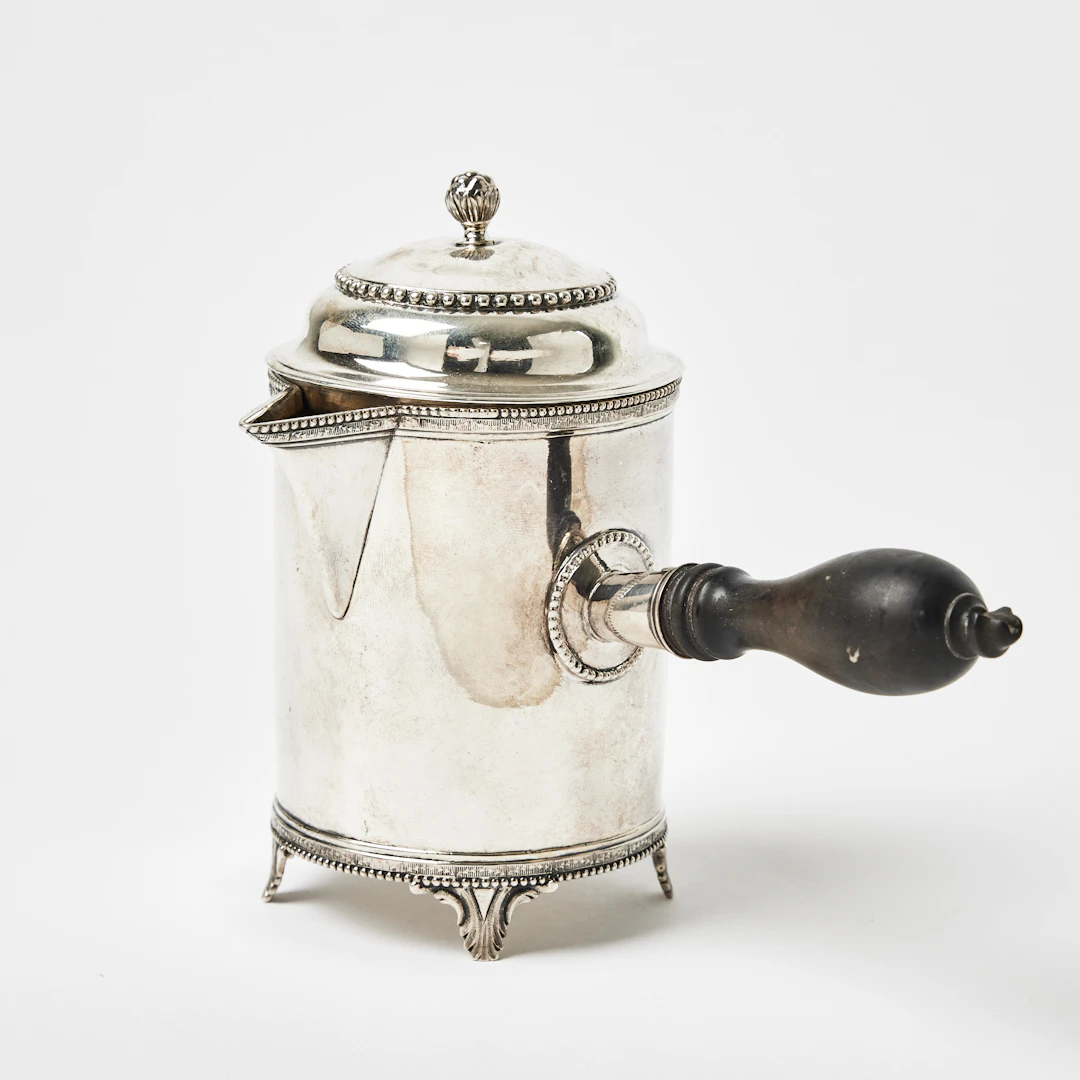 OLOF YTTRAEUS. Mjölkanna, silver, Uppsala 1790. Gustaviansk.
