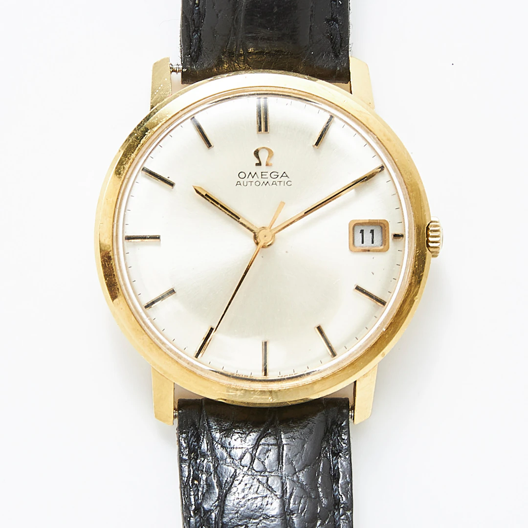 OMEGA, armbandsur, 18 k guld, ca 1968.