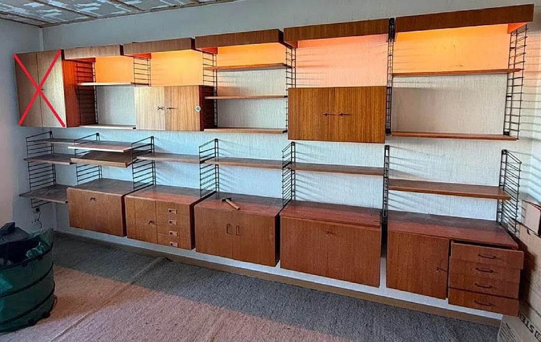MUSTERRING INTERNATIONAL. Modulares Regalsystem/Stringregal, Modell