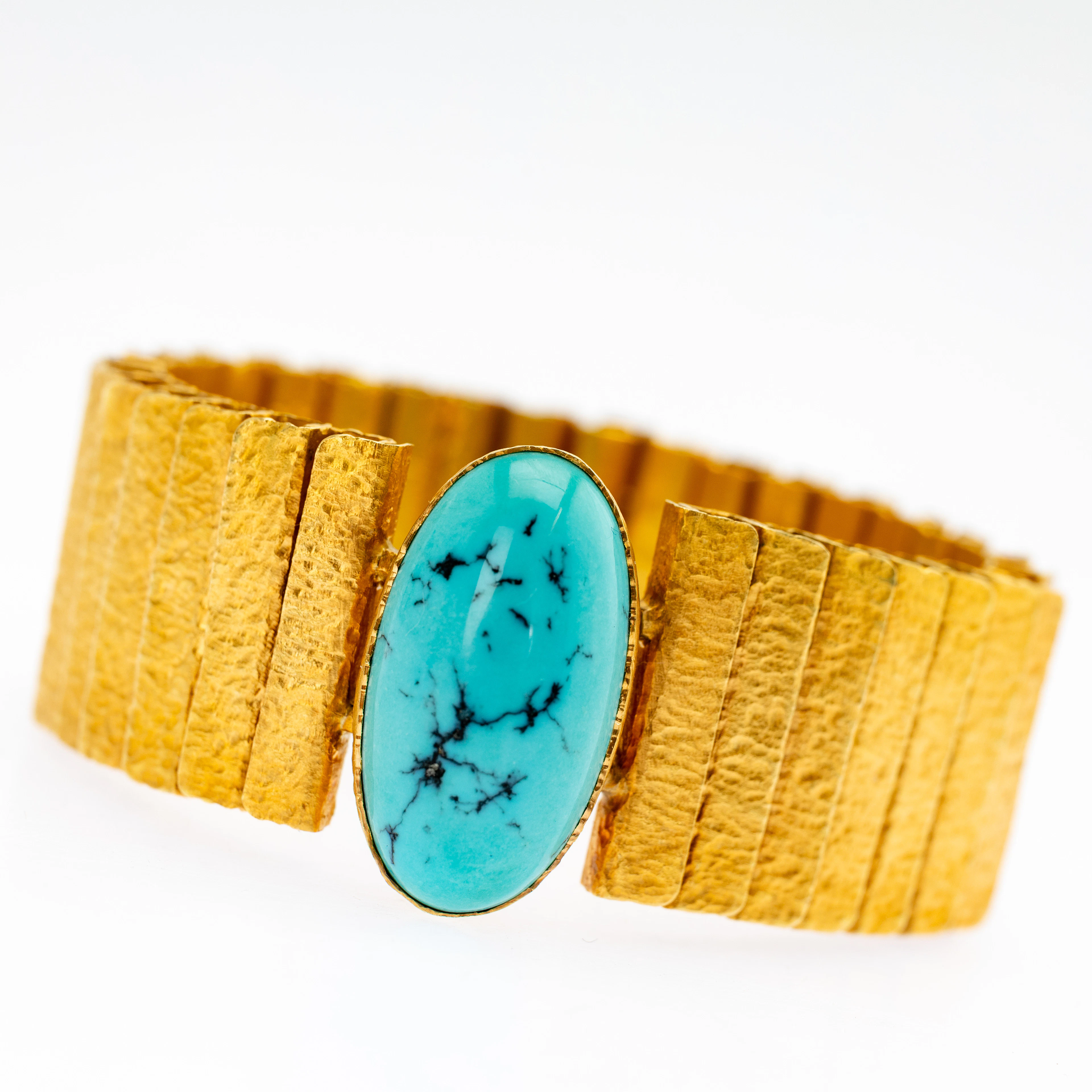 Türkis Armband 585er Gold.