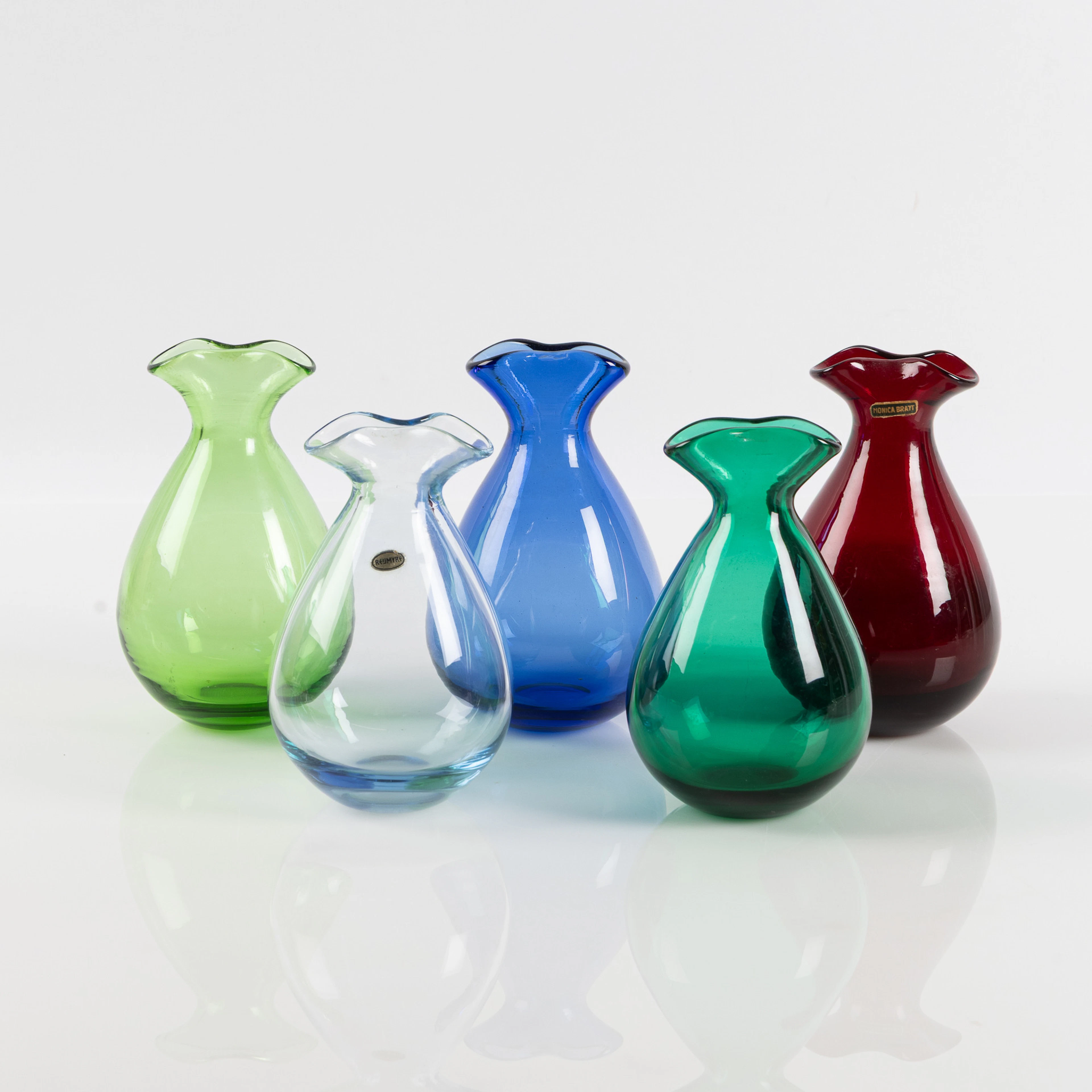 Blomglas, "B205", 5 st, Reijmyre.