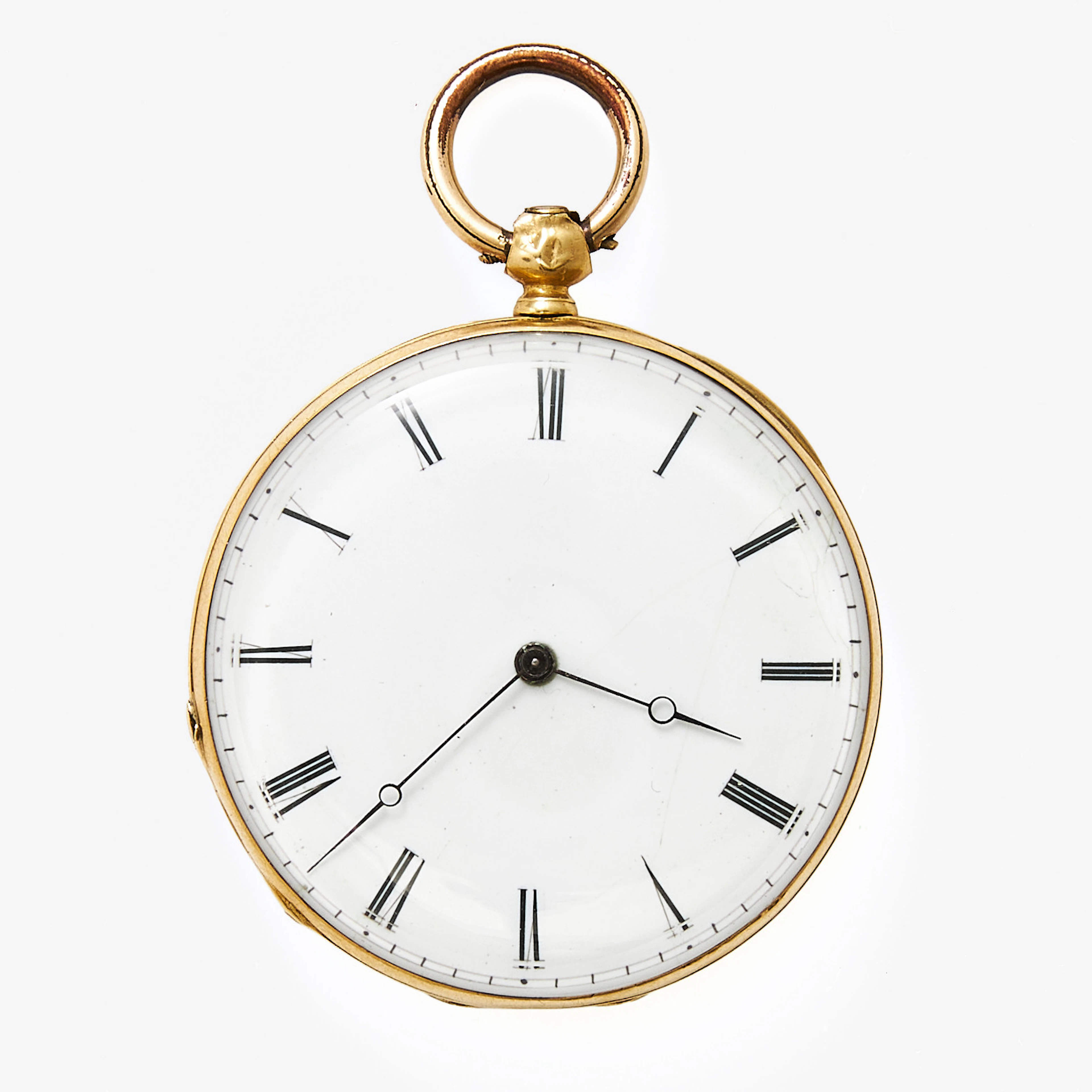 FICKUR, 39 mm, 18K guld, ca 1840.