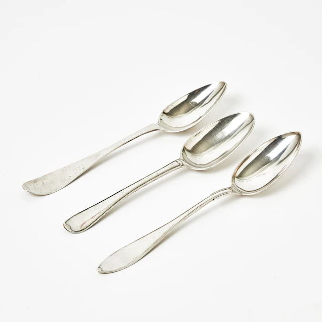 MATSKEDAR, silver, 3 st, 1700-1900-tal.
