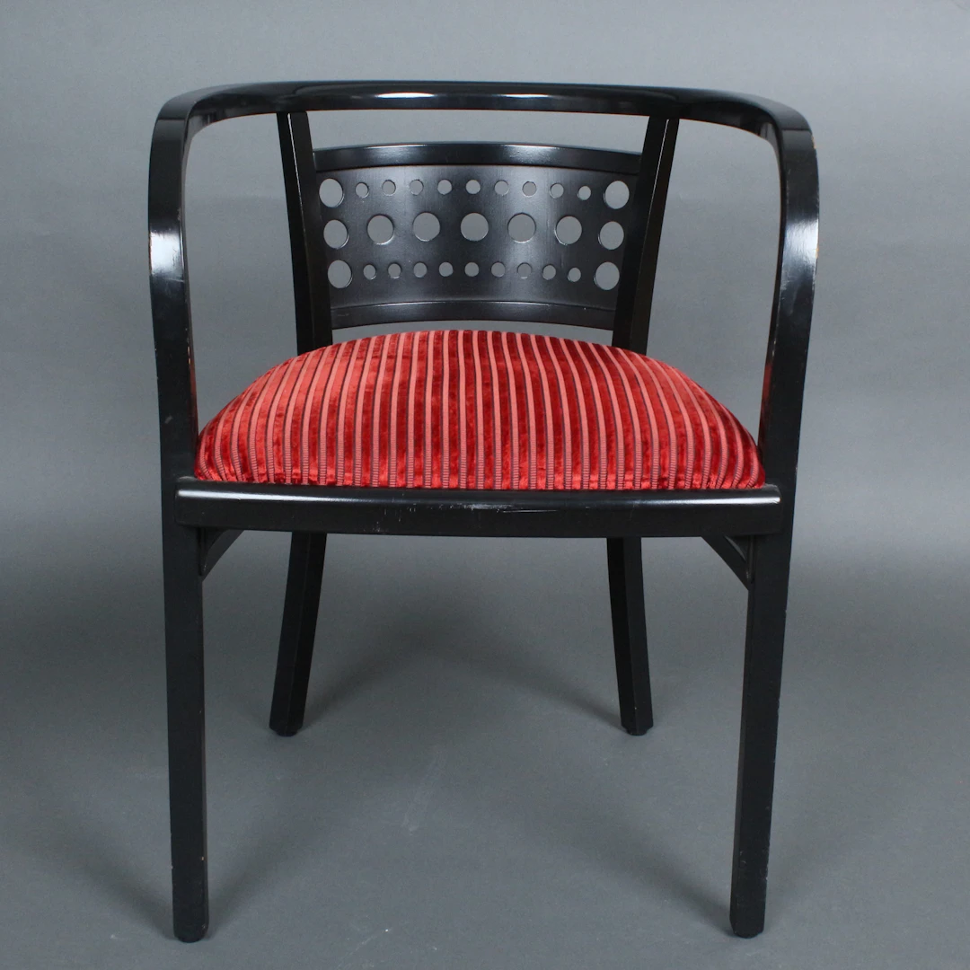 OTTO WAGNER. Thonet, Armlehnstuhl, Modell '' 6526 '' Entwurf 1906, Österreich.