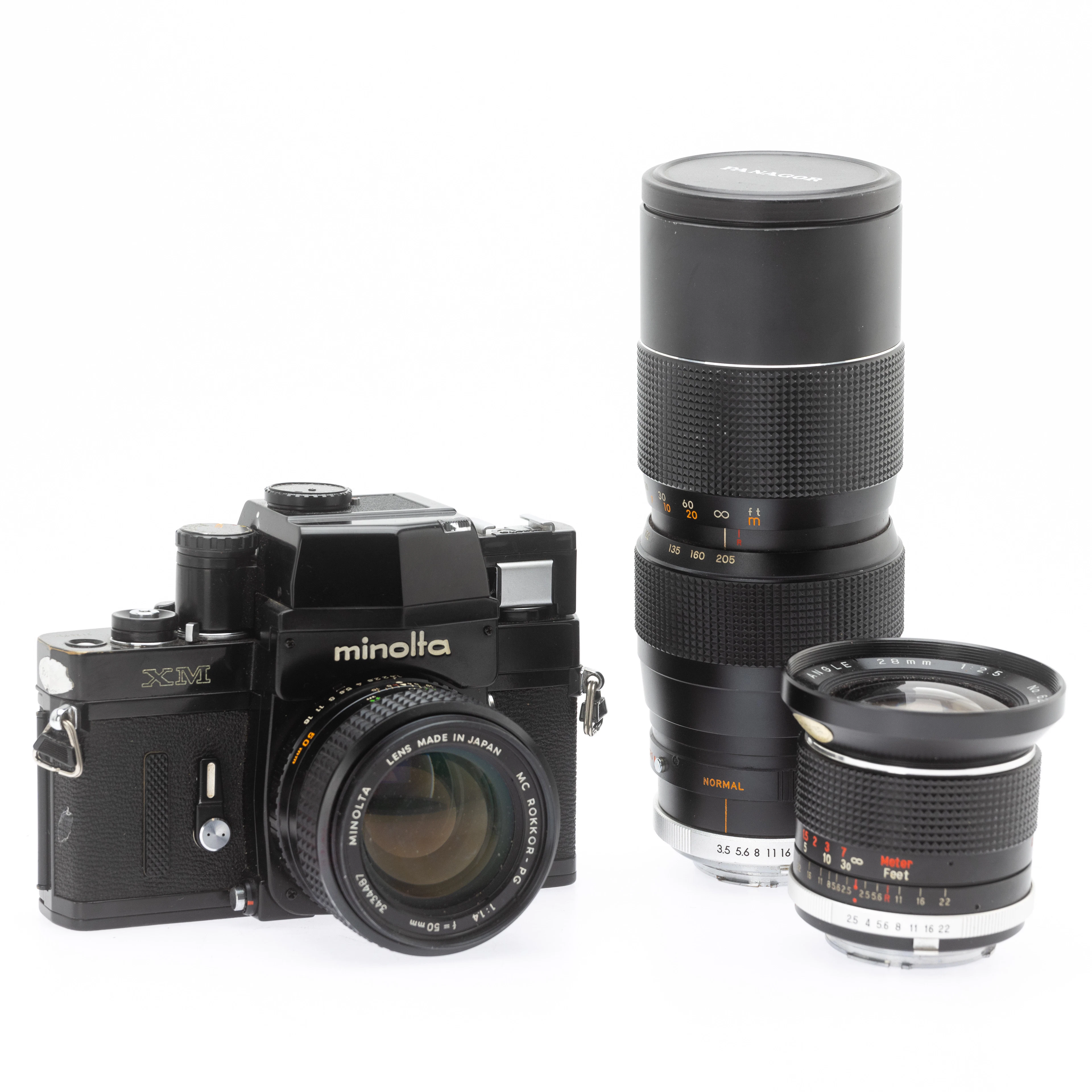 Minolta XM, 35mm Kleinbild Spiegelreflex mit AE Sucher ( SN 2124798