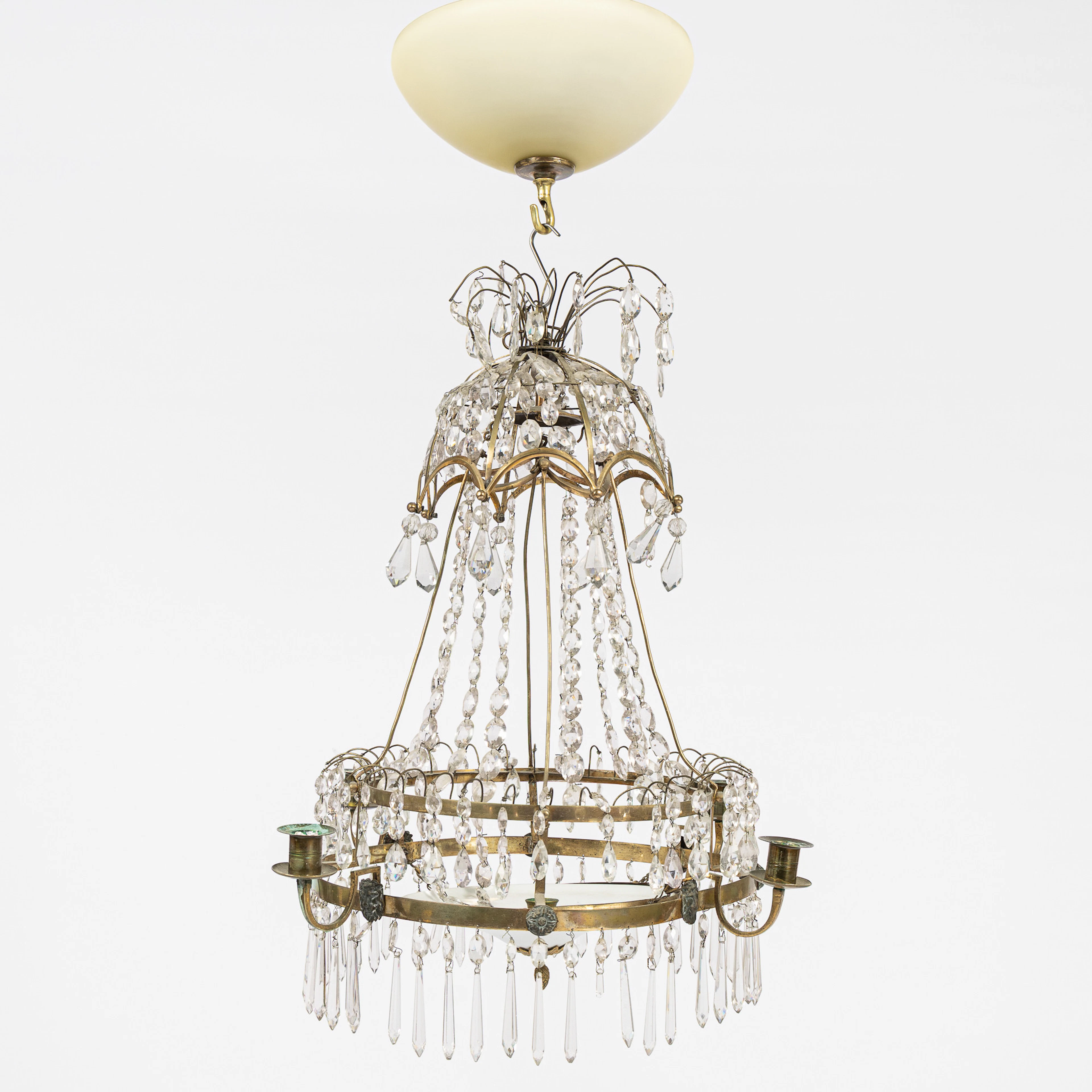 LJUSKRONA, blandstil, 1800-tal.