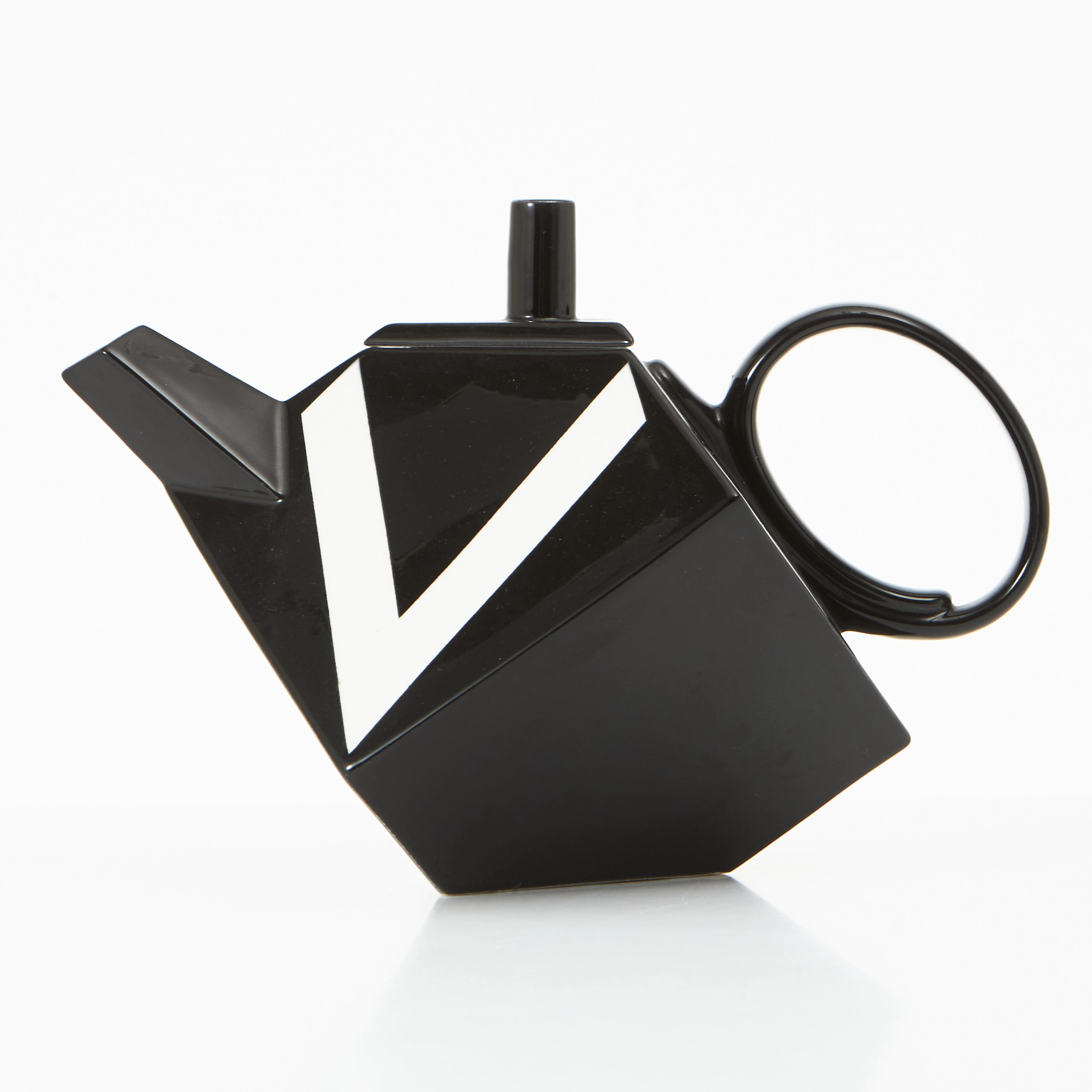 ROLF SINNEMARK. Tekanna, "Cube", porslin, Rörstrand.