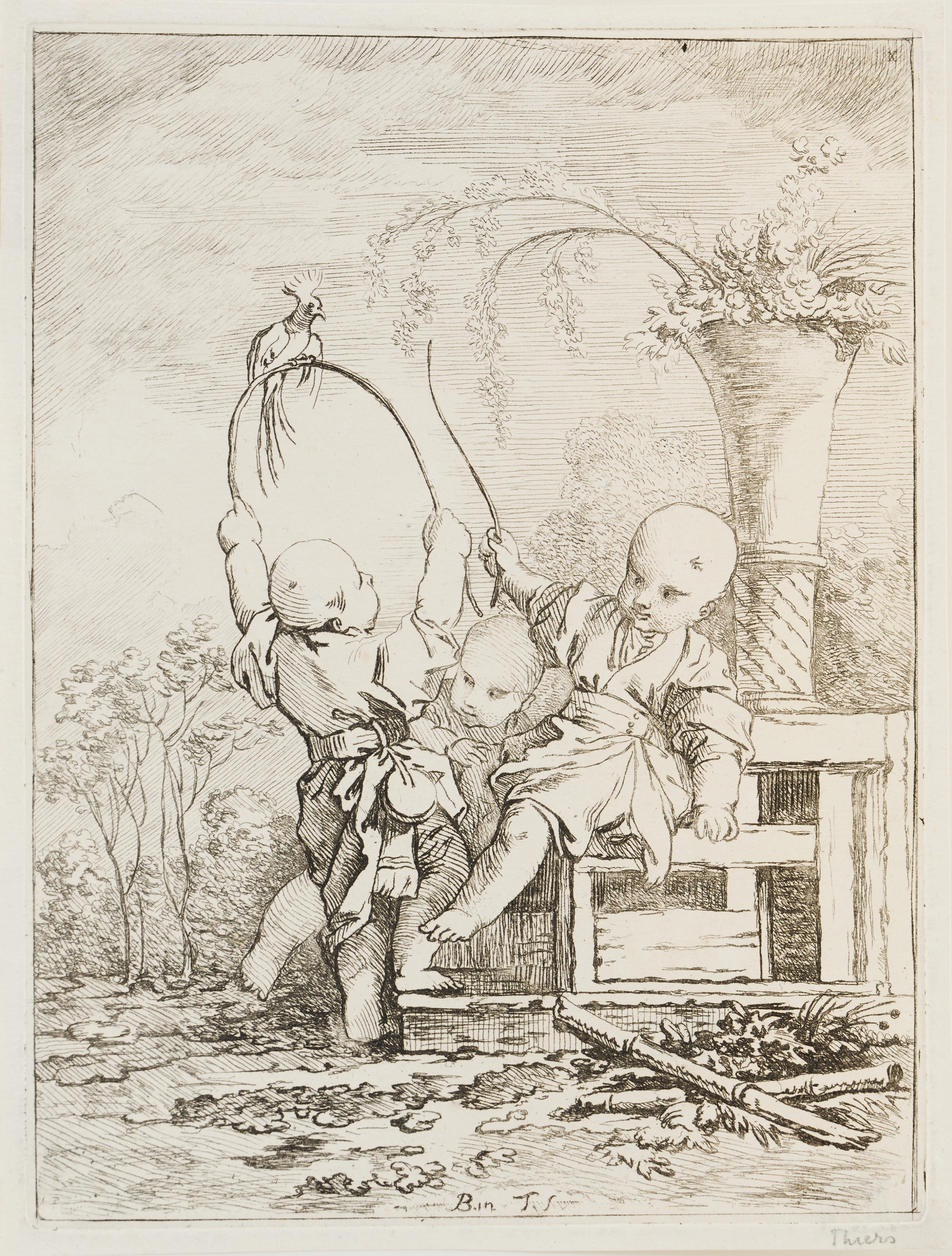 LOUIS ANTOINE CROZAT, BARON OF THIERS (FRANCE 1699-1770) AFTER FRANÇOIS