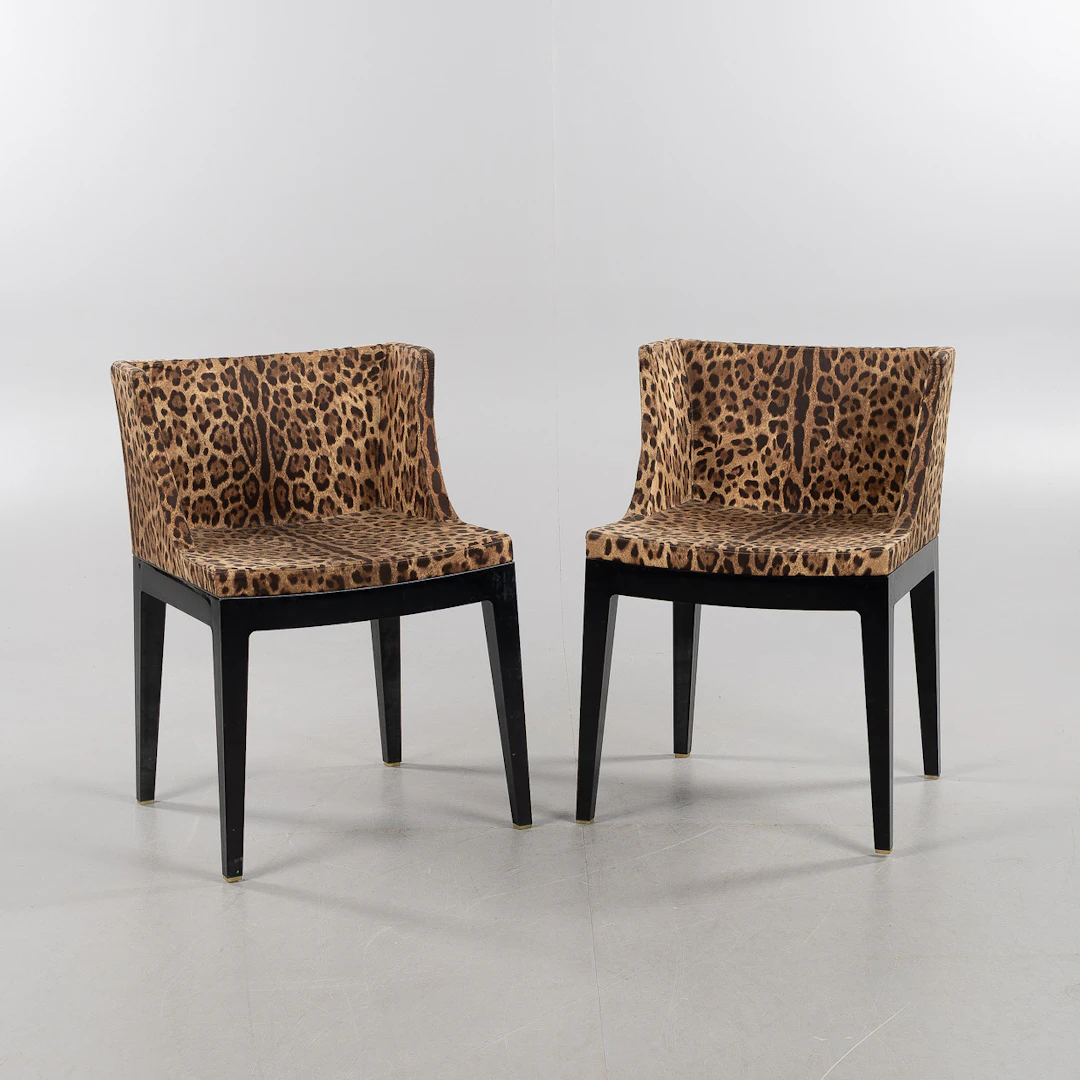 PHILIPPE STARCK / DOLCE & GABBANA. Stolar, ett par, "Mademoiselle", Kartell.