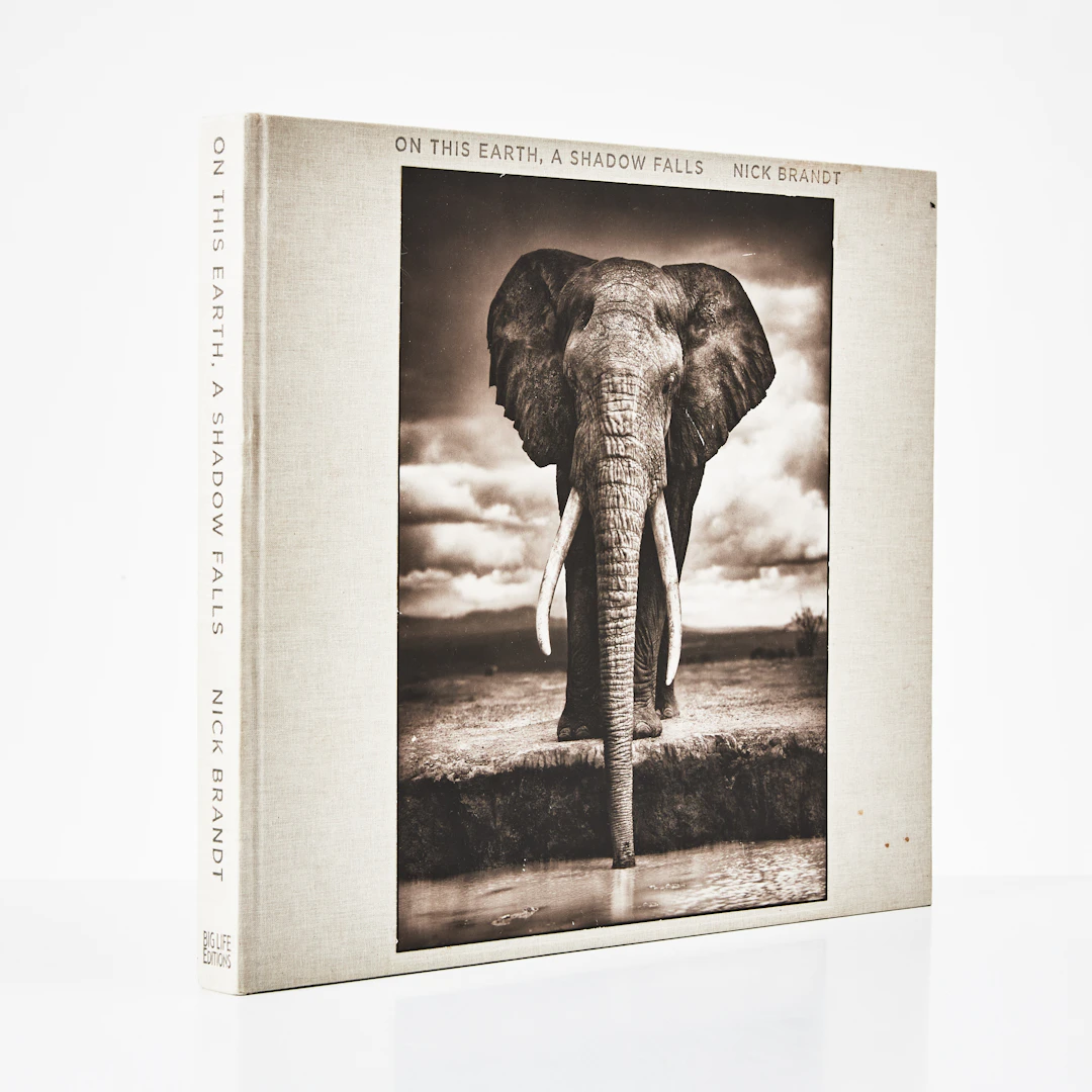 ICK BRANDT. Signerad fotobok, "On This Earth, A Shadow Falls".