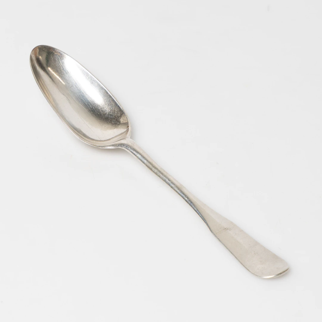 JOHANNES WESTE, sked, silver. Stockholm 1753.