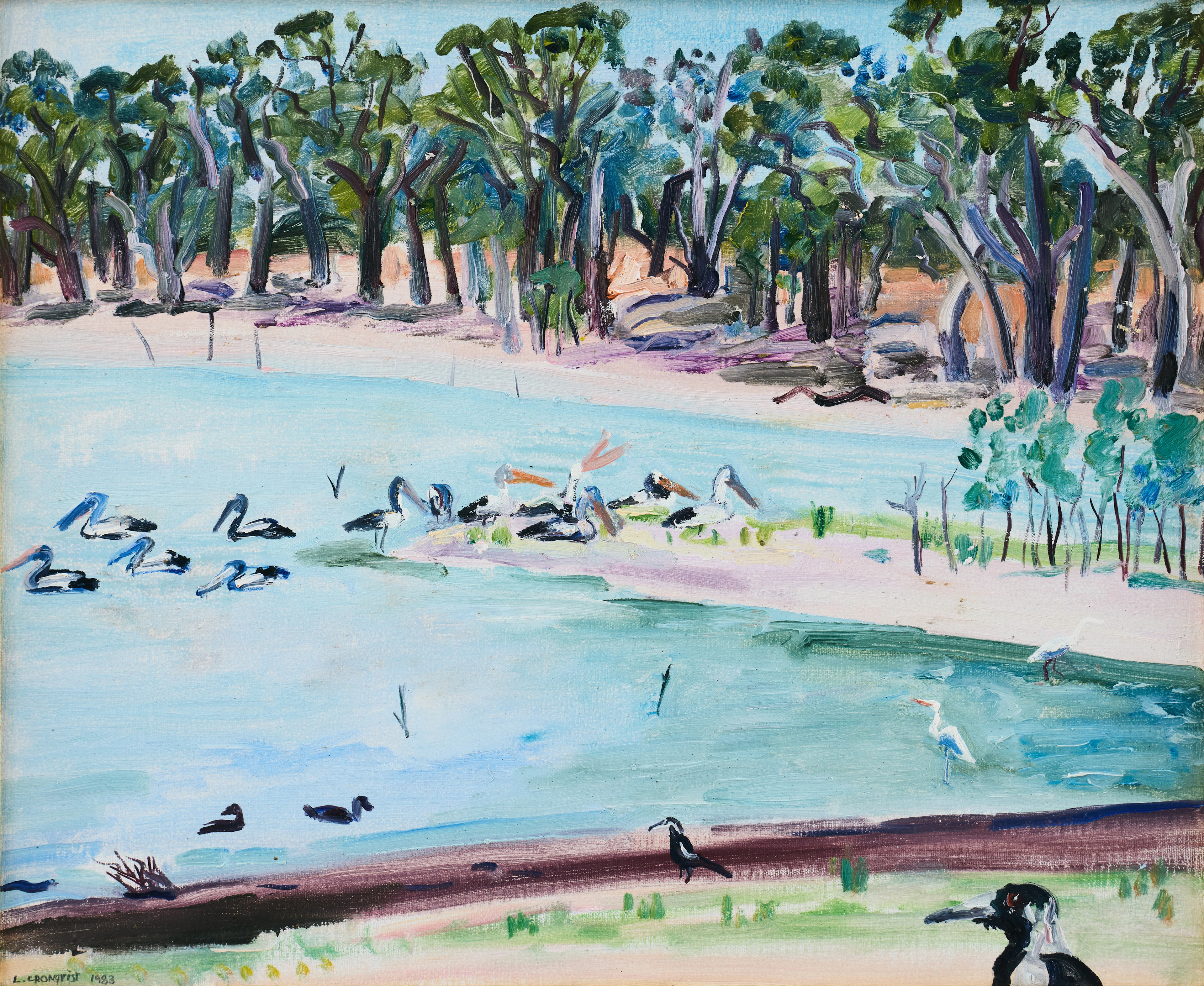 LENA CRONQVIST. "Vid Hatha Lake".