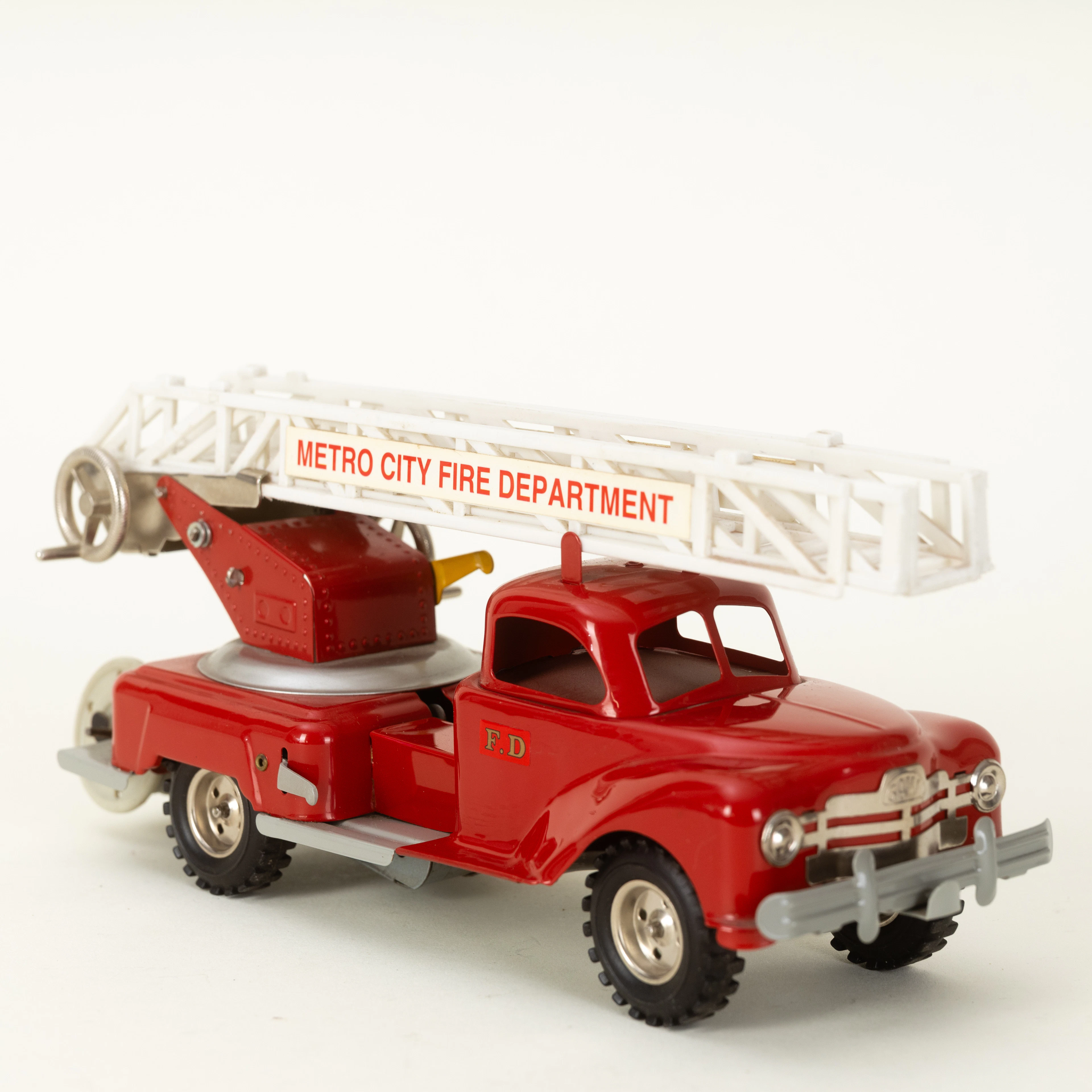 Gama / Trix, Blechspielzeug Feuerwehr Leiterwagen Nr. 70001.