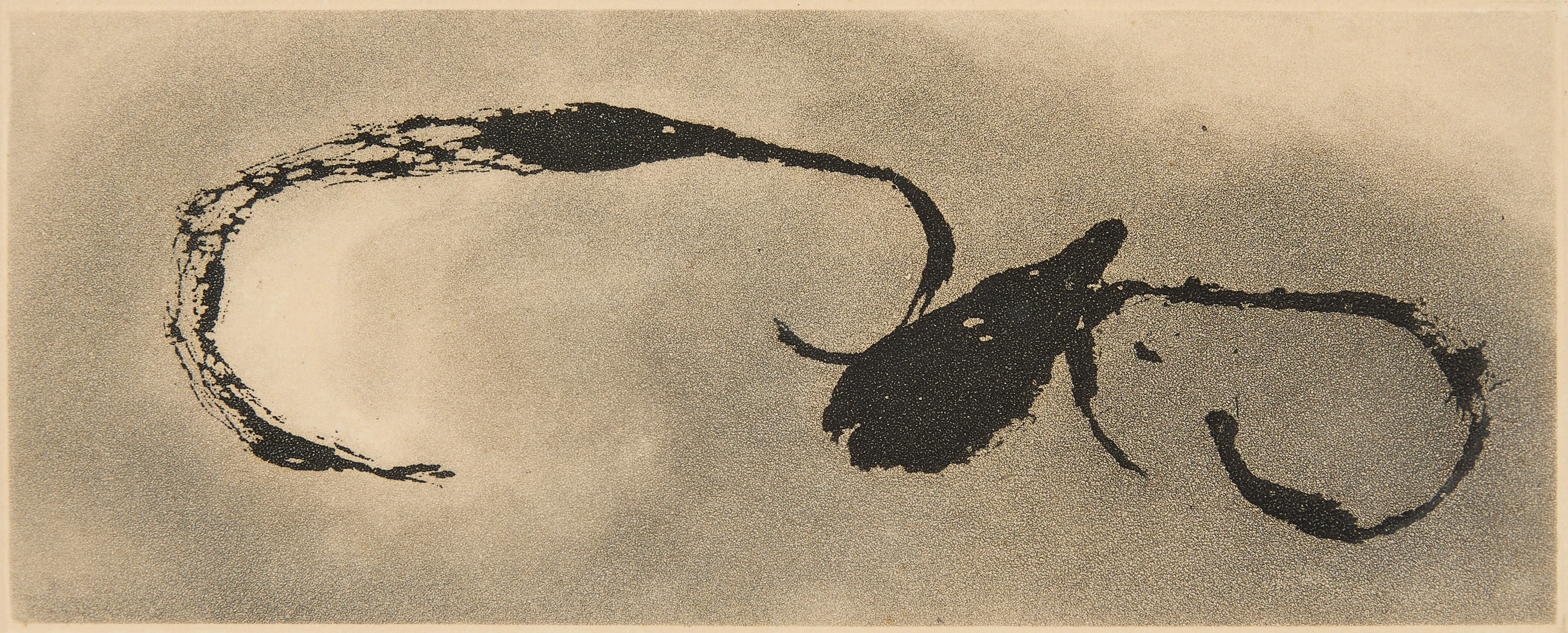 JOAN MIRÓ. Frontispice pour "Héraclite d'Ephèse, Sans le soleil malgré
