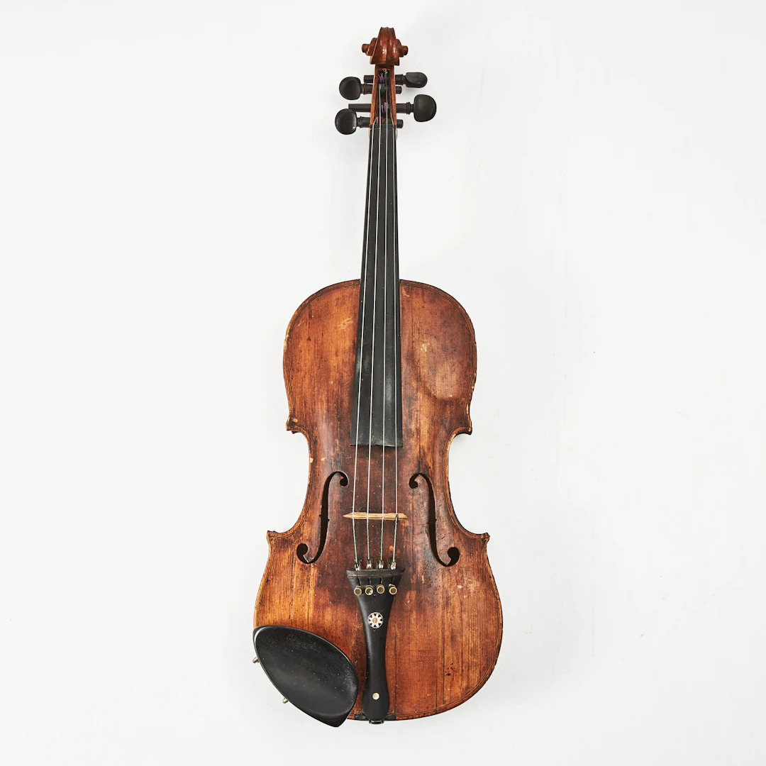 FIOL MED STRÅKE, 1800-tal, omärkt.