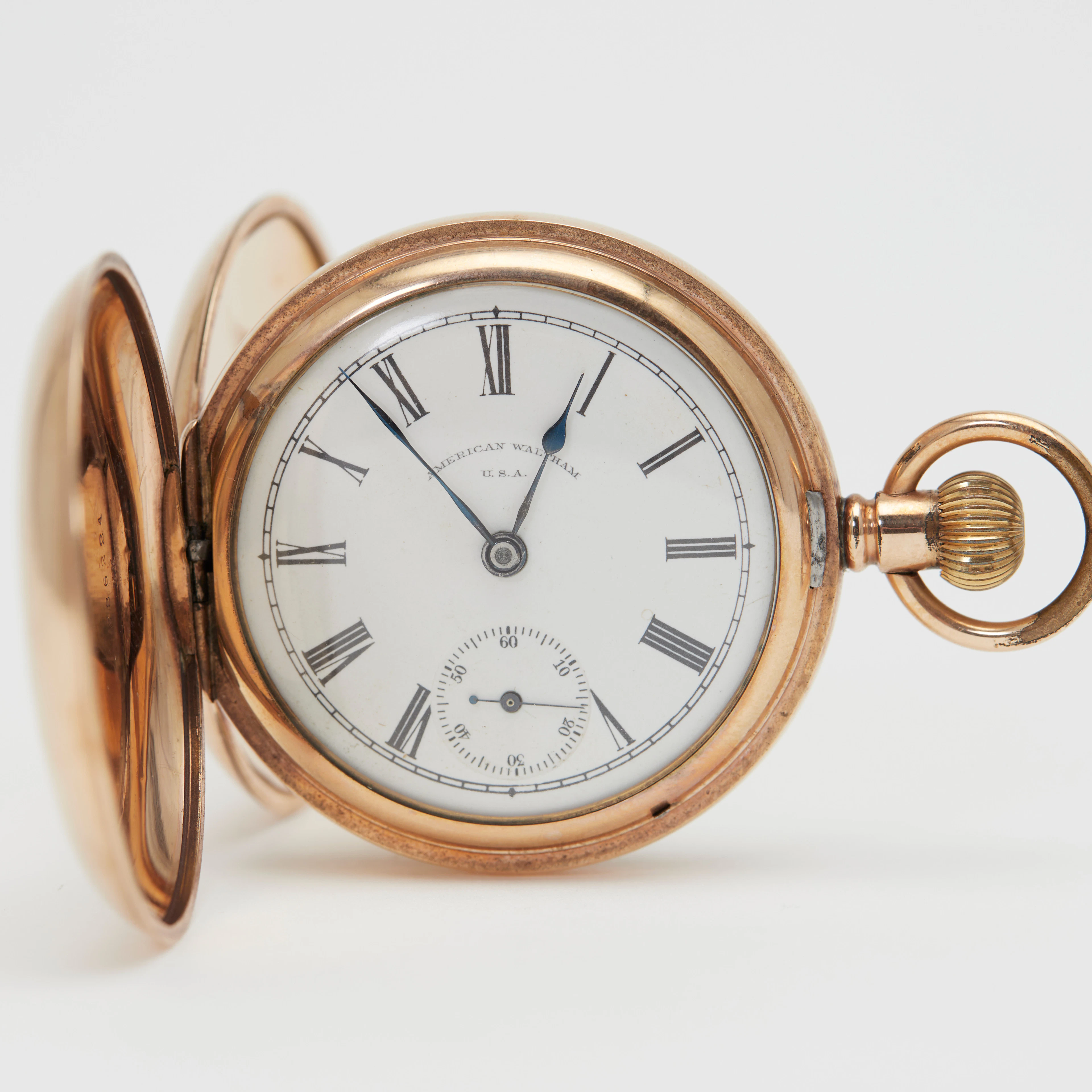 WALTHAM WATCH CO. Savonnette-Taschenuhr, Modell 'Sterling', um 1899, USA.