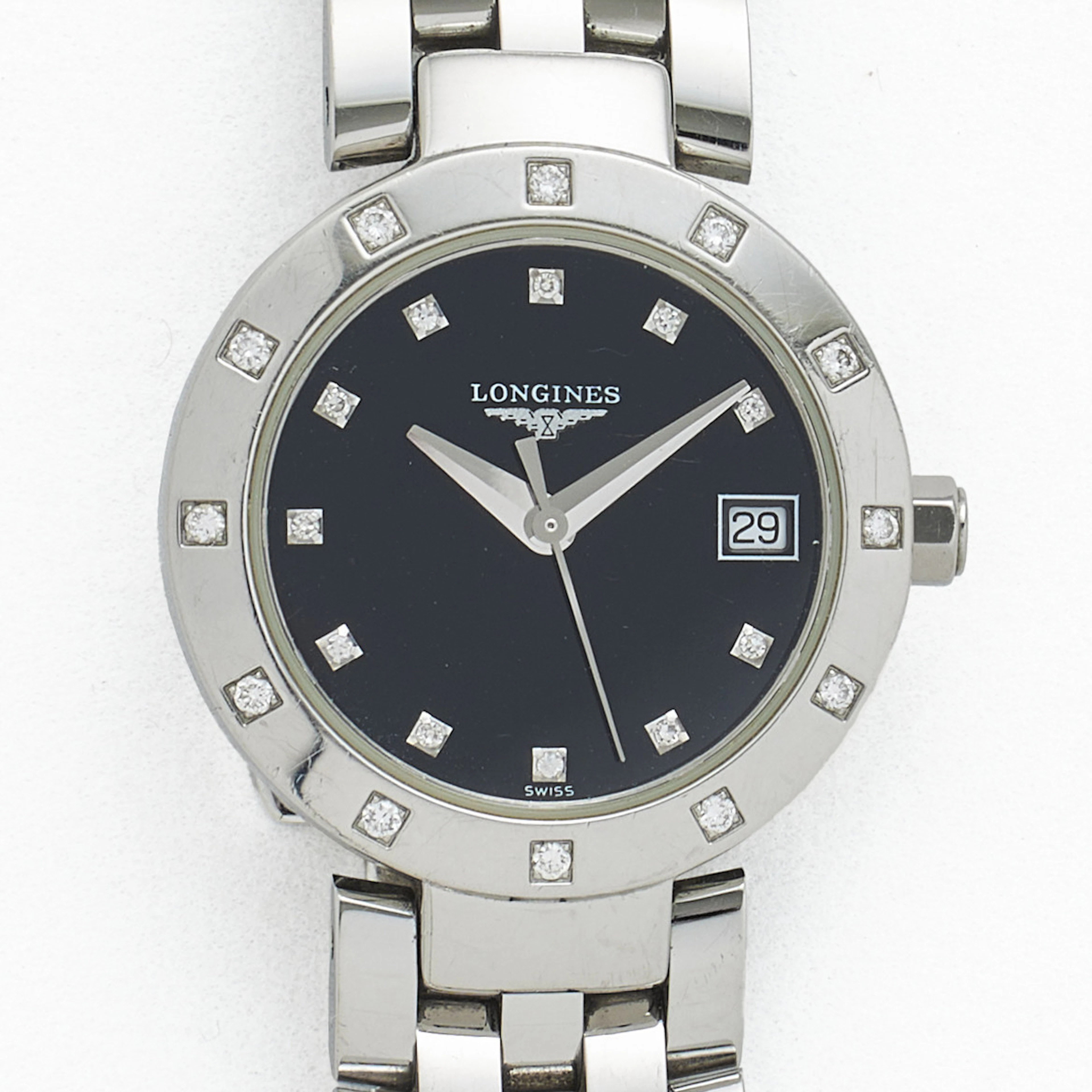 LONGINES, Dolce Vita Round, armbandsur, 25 mm, stål, ca 2010.
