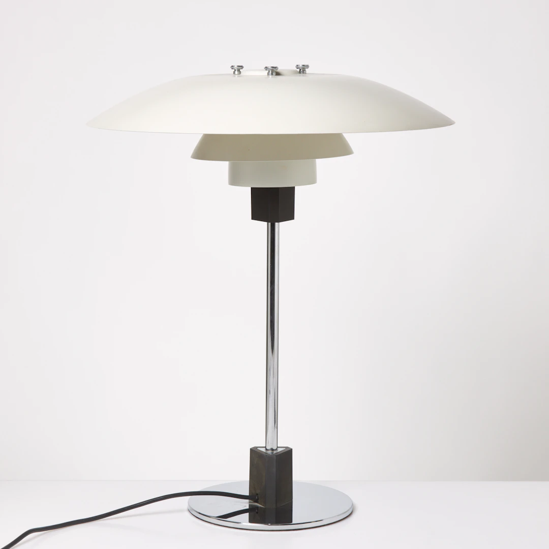 POUL HENNINGSEN, "PH 4/3 Table", bordslampa, för Louis Poulsen, 1980-tal.