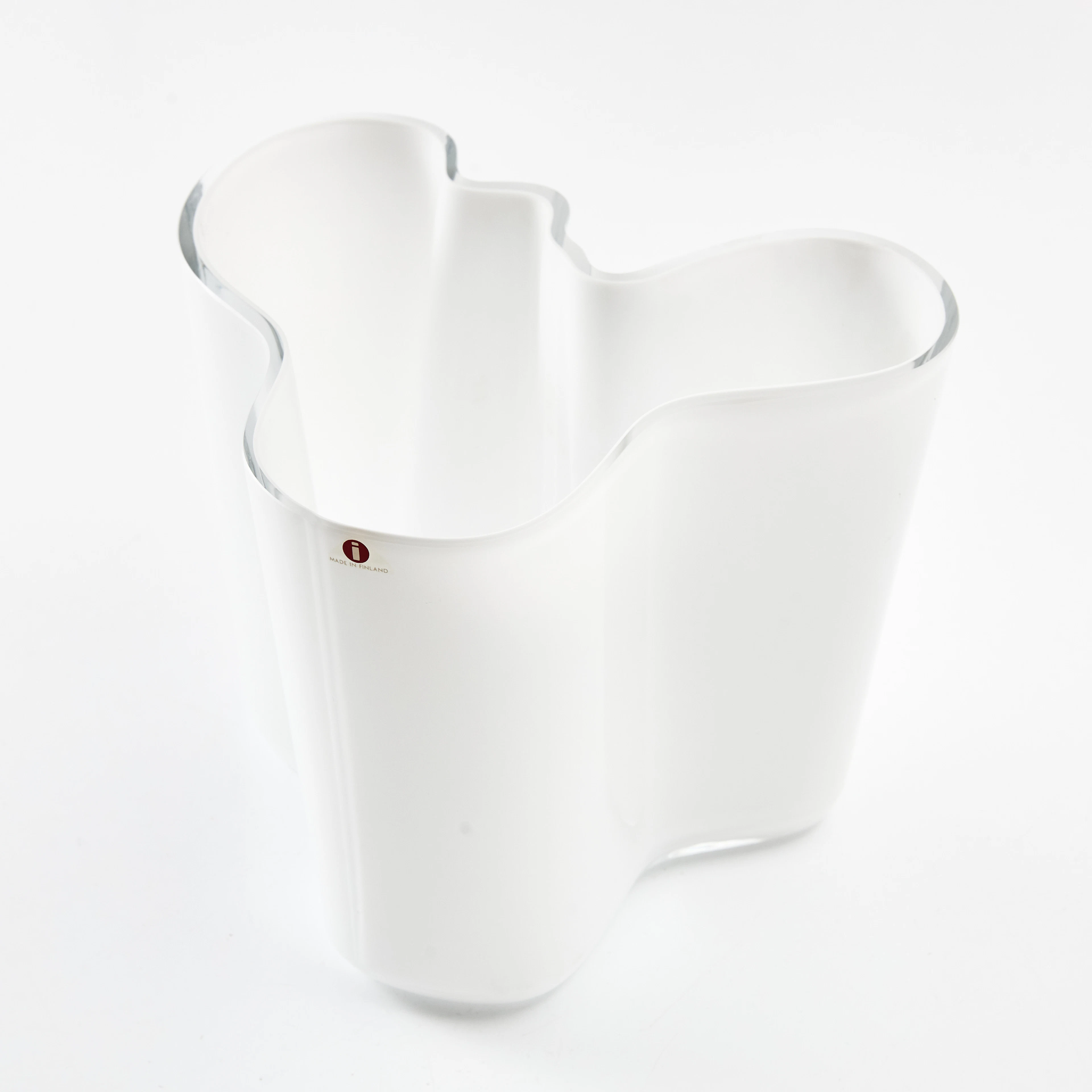 ALVAR AALTO. Vas 3036 för Iittala glasbruk, 1960/70-tal, graverad