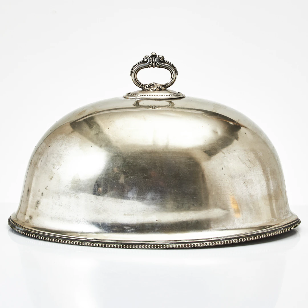STEKHUV, nysilver, England, 1900-talets början.