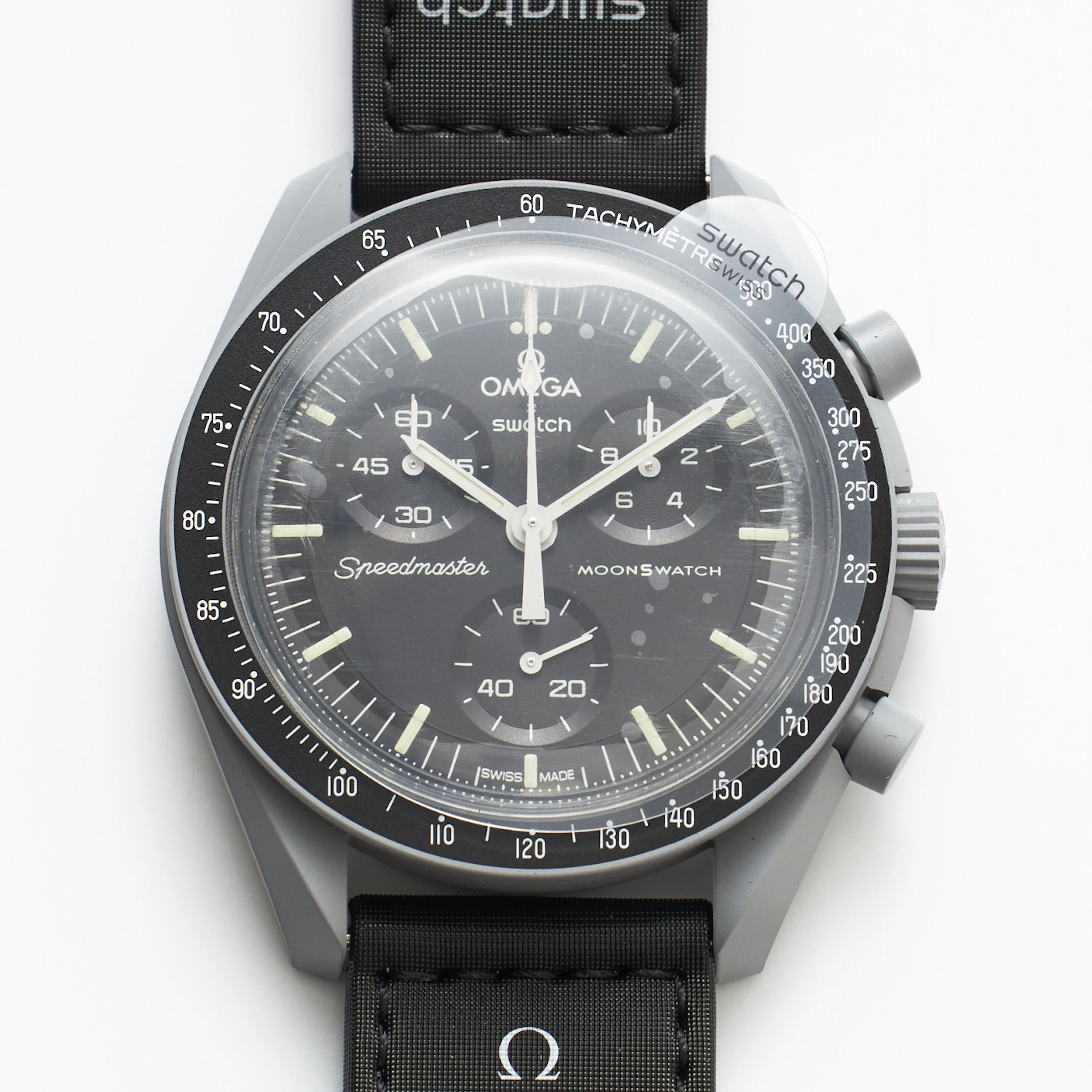 OMEGA x SWATCH, MoonSwatch, Mission to the Moon, kronograf, armbandsur