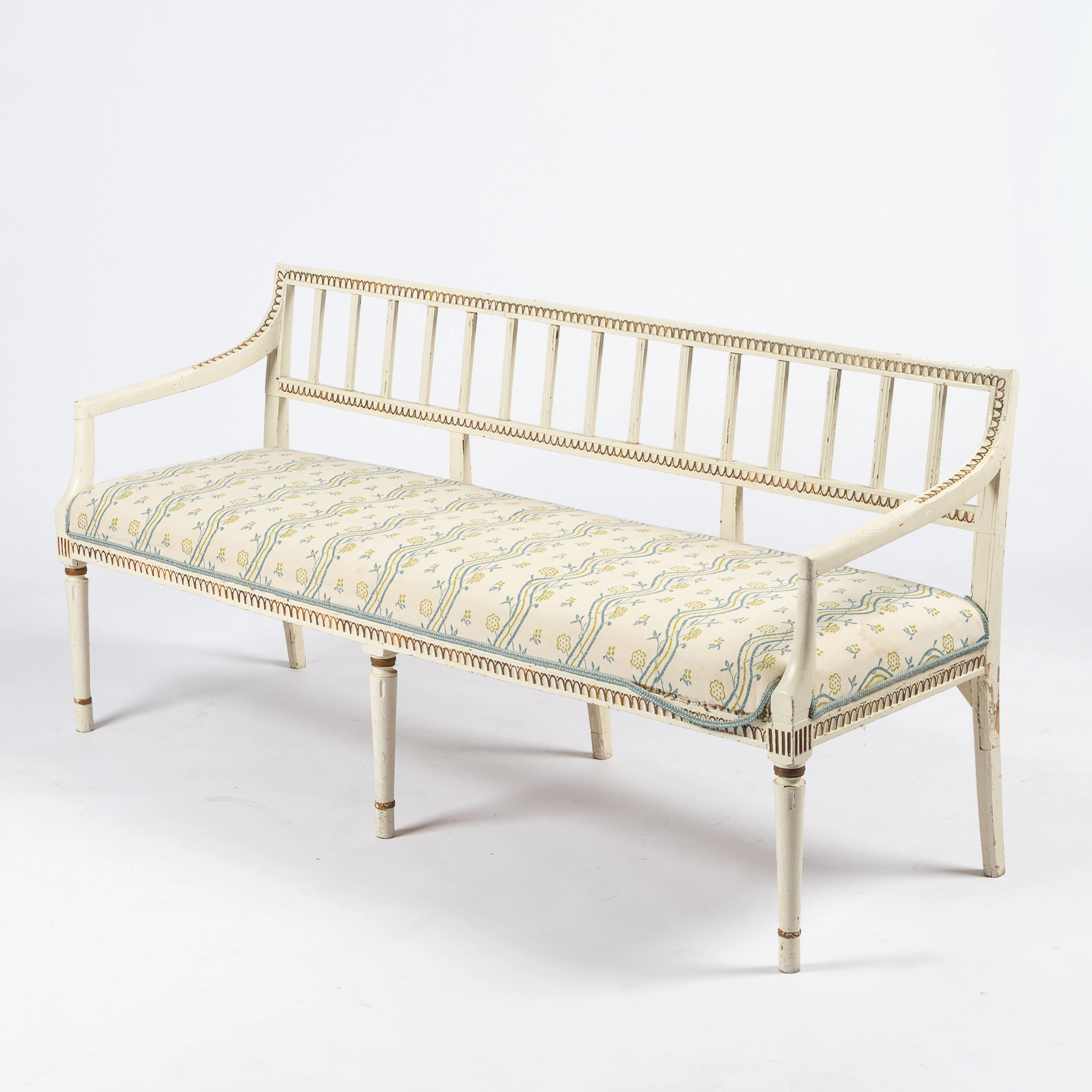 SOFFA, sengustaviansk, omkring 1800.
