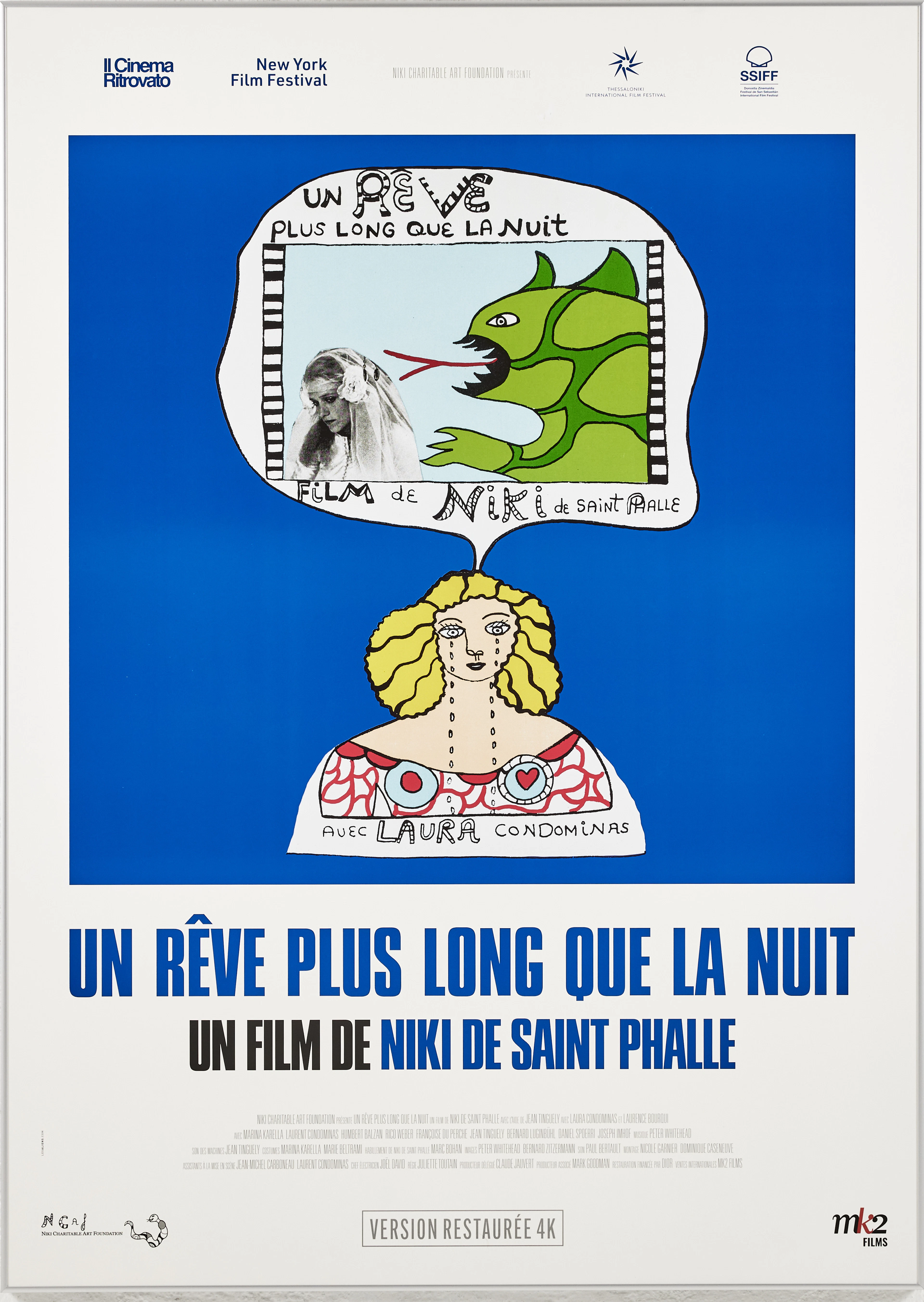 IKI DE SAINT-PHALLE (1930-2002). AFFISCH, 11 th New York Film Festival
