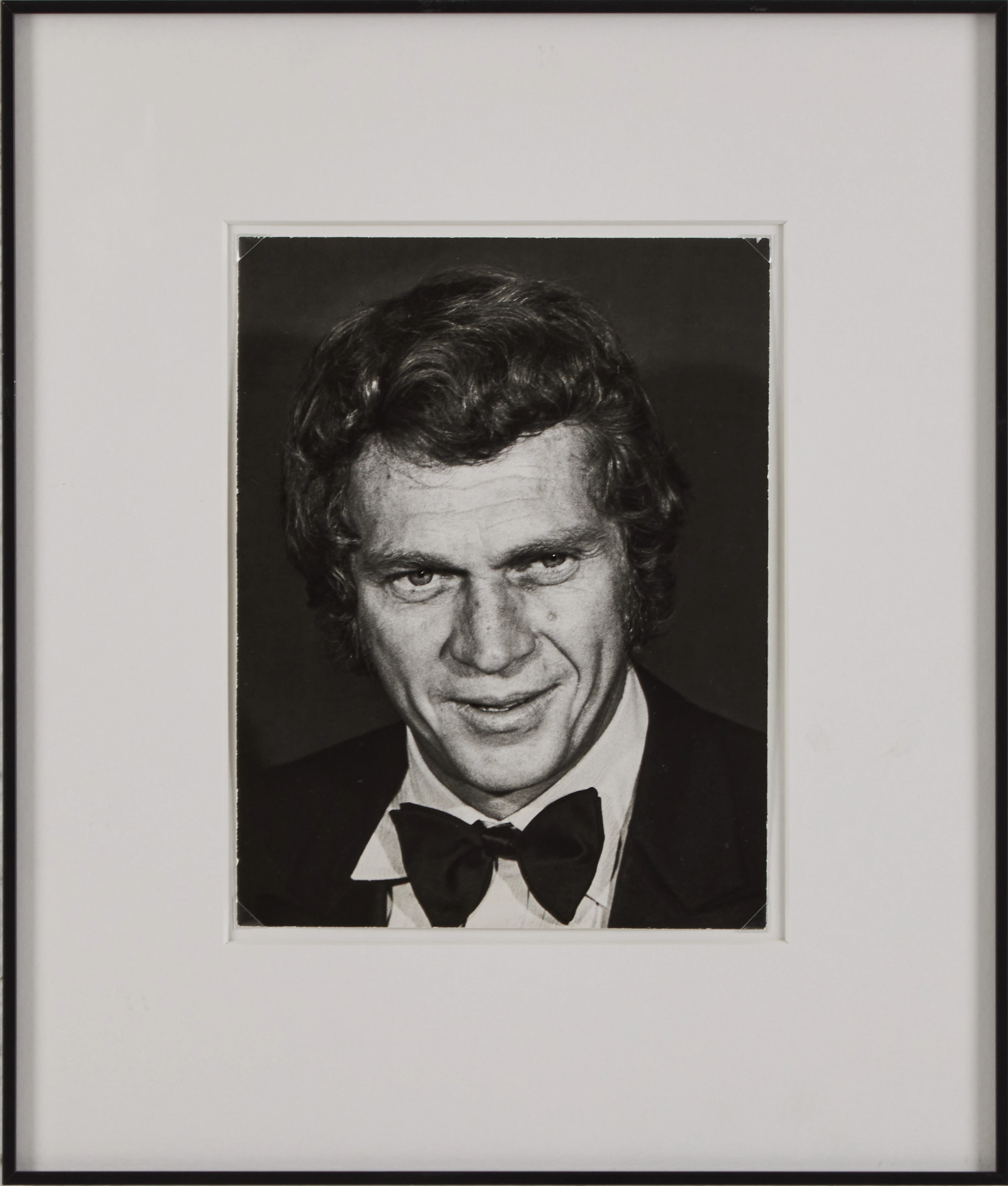 RON GALELLA. February 2, 1970: Steve McQueen at the Golden Globe Awards.