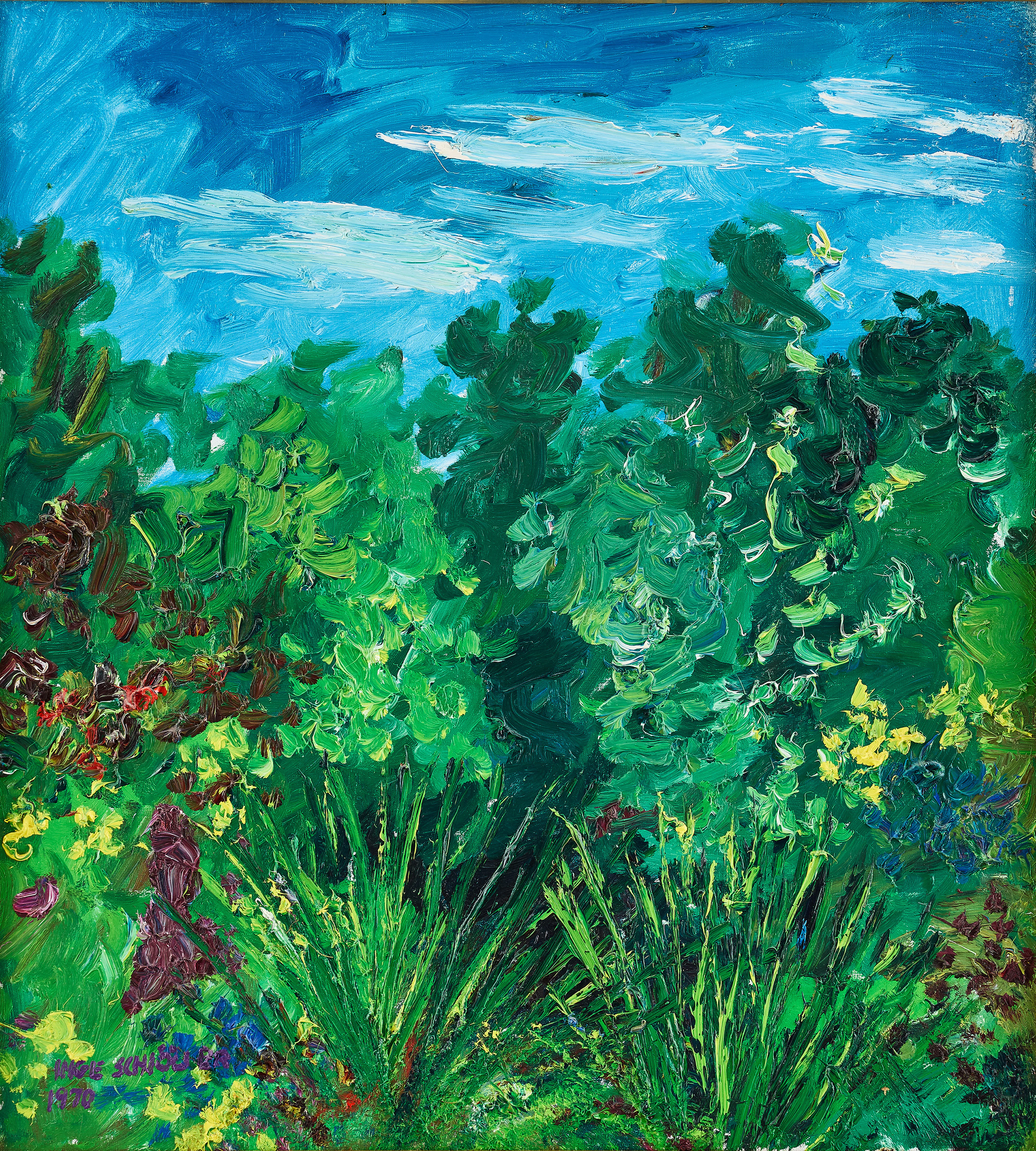 INGE SCHIÖLER. "Sommardike".