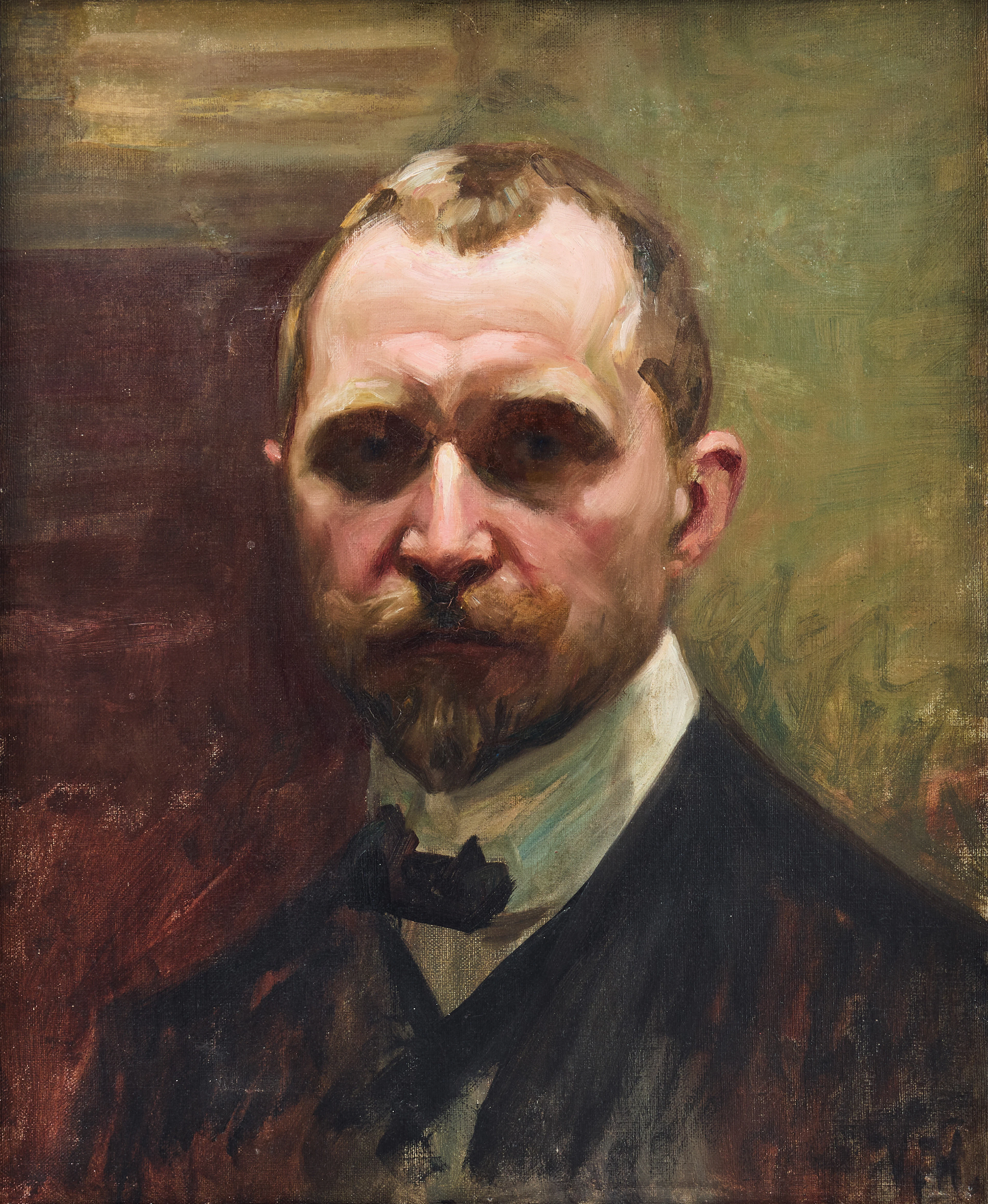 VILHELM HOLMGREN. ”Moi mèmè” (Självporträtt).