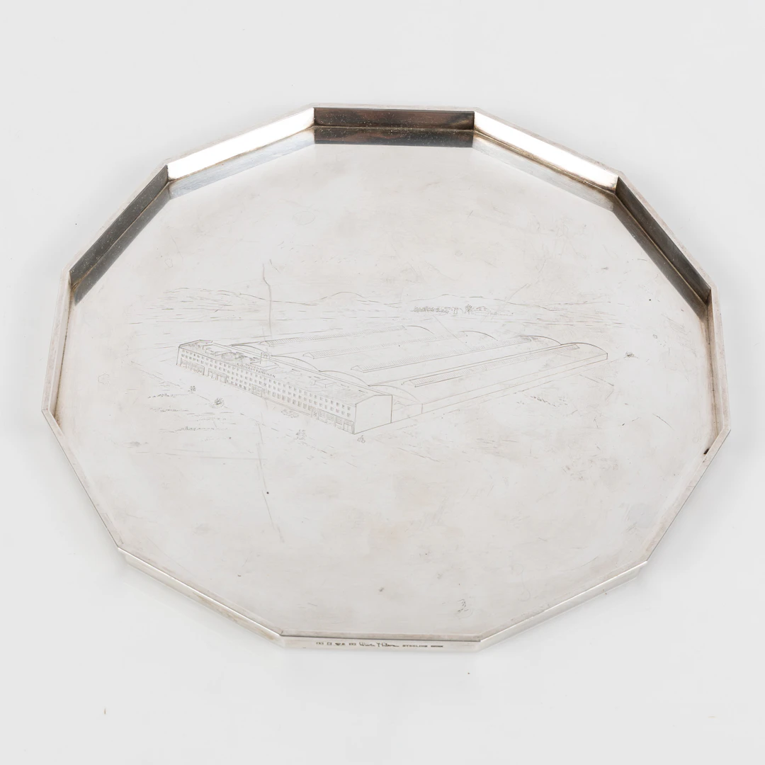 WIWEN NILSSON. Fat, sterlingsilver, Lund 1949.