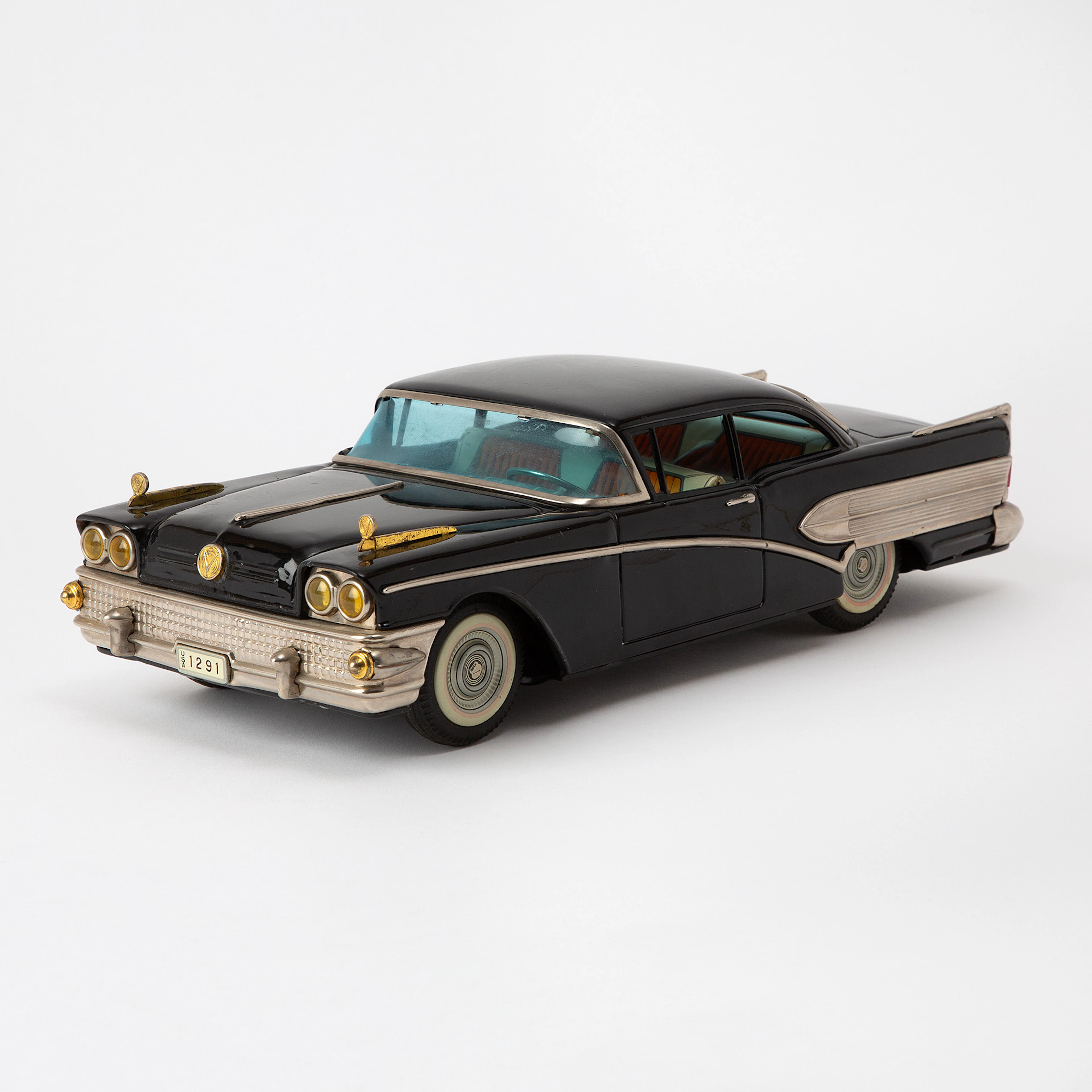 ATC. "Buick", 1958 års modell, friktion, Litograferad plåt, Japan.