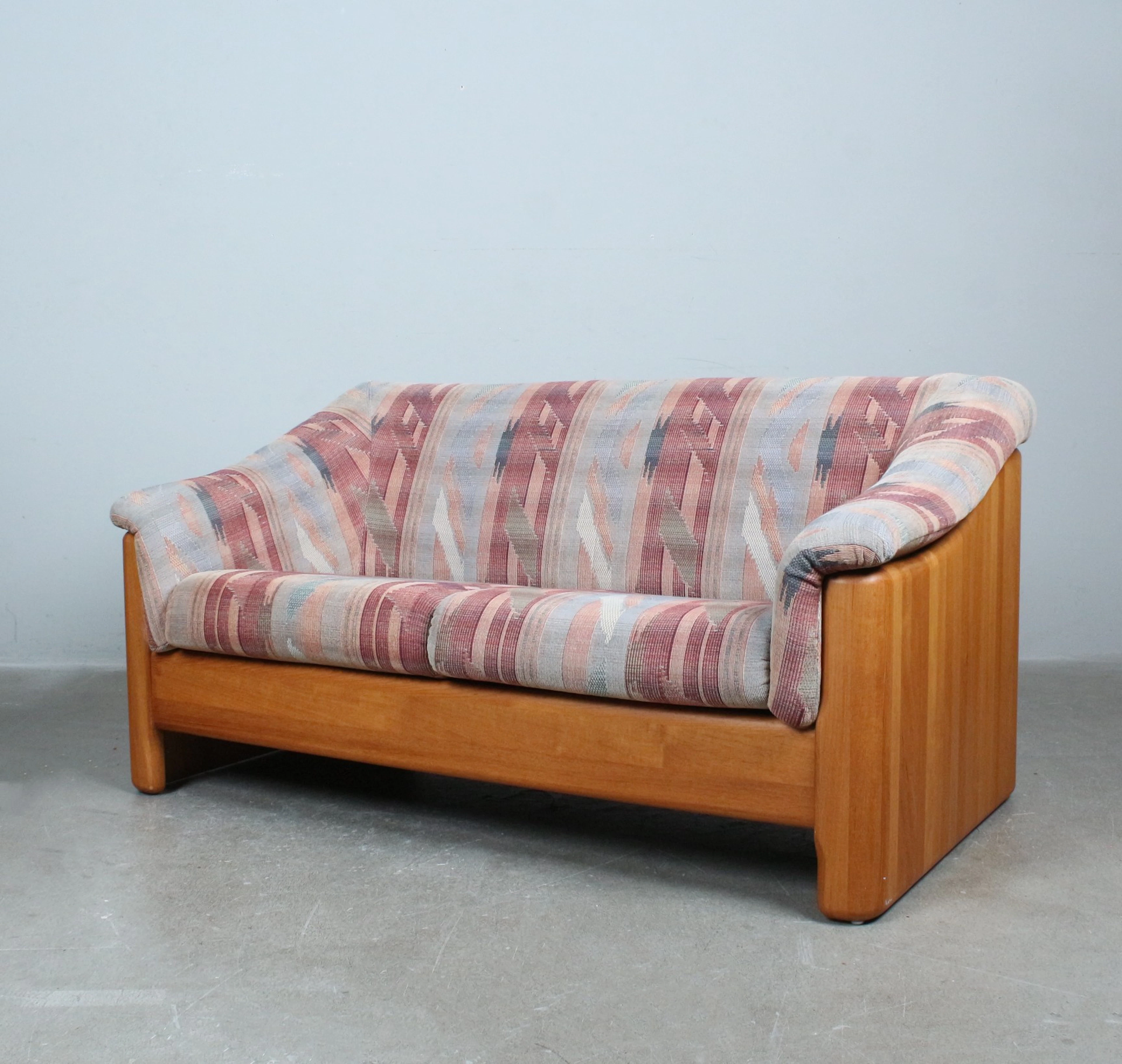CFC SILKEBORG. Sofa / Zweisitzer, Teak, 1980er, Dänemark.