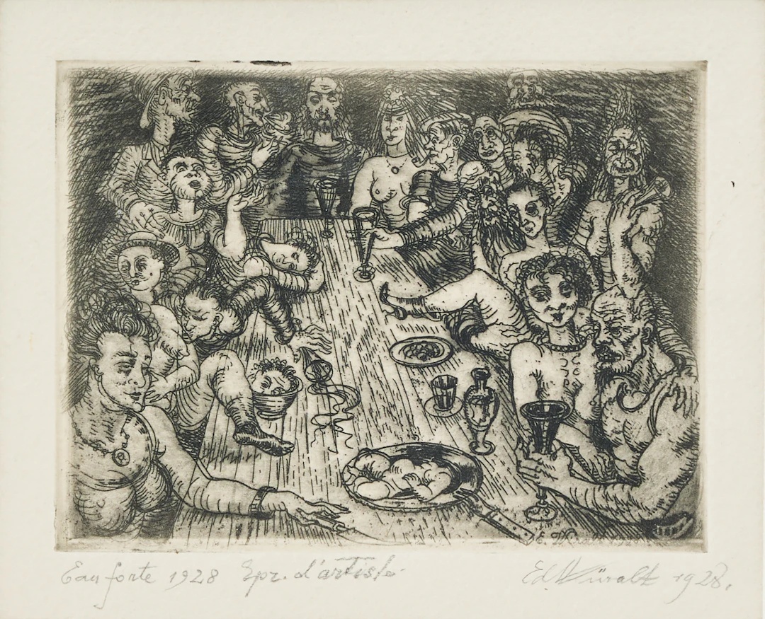 EDUARD WIIRALT. "Sööming (Orgia)".